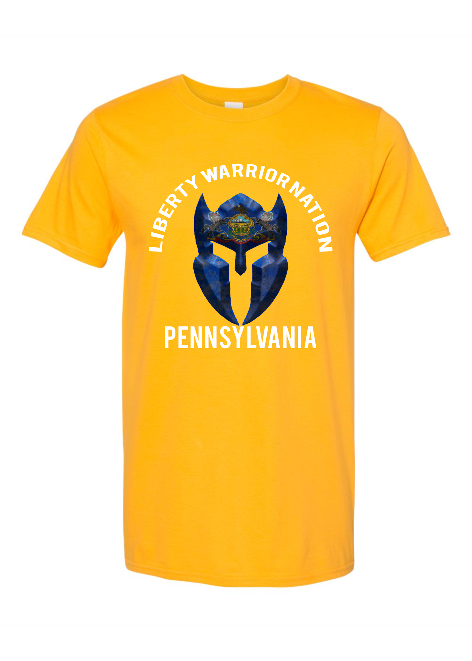 LWN Liberty Warrior Nation Pennsylvania v2 with Text Shirt