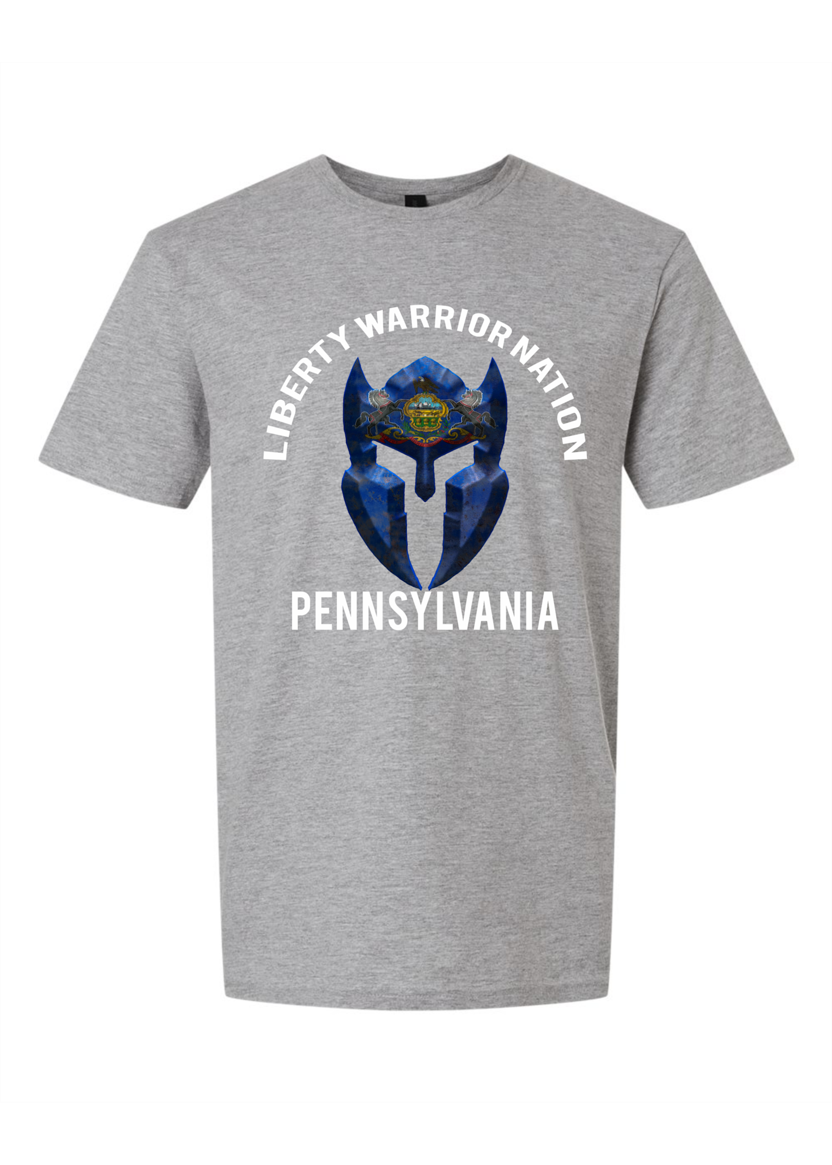 LWN Liberty Warrior Nation Pennsylvania v2 with Text Shirt
