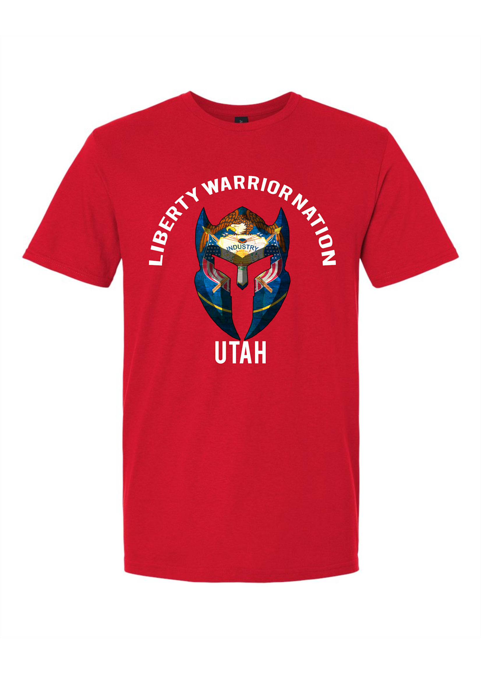 LWN Liberty Warrior Nation Utah v2 with Text Shirt