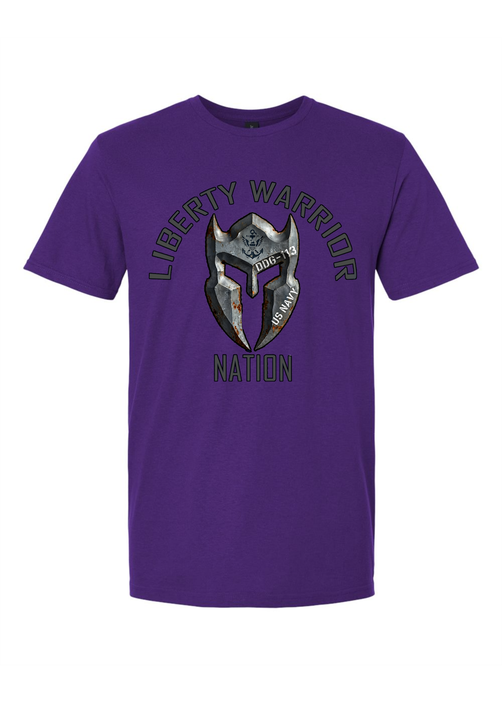 LWN Liberty Warrior Nation Navy DDG-113 Shirt