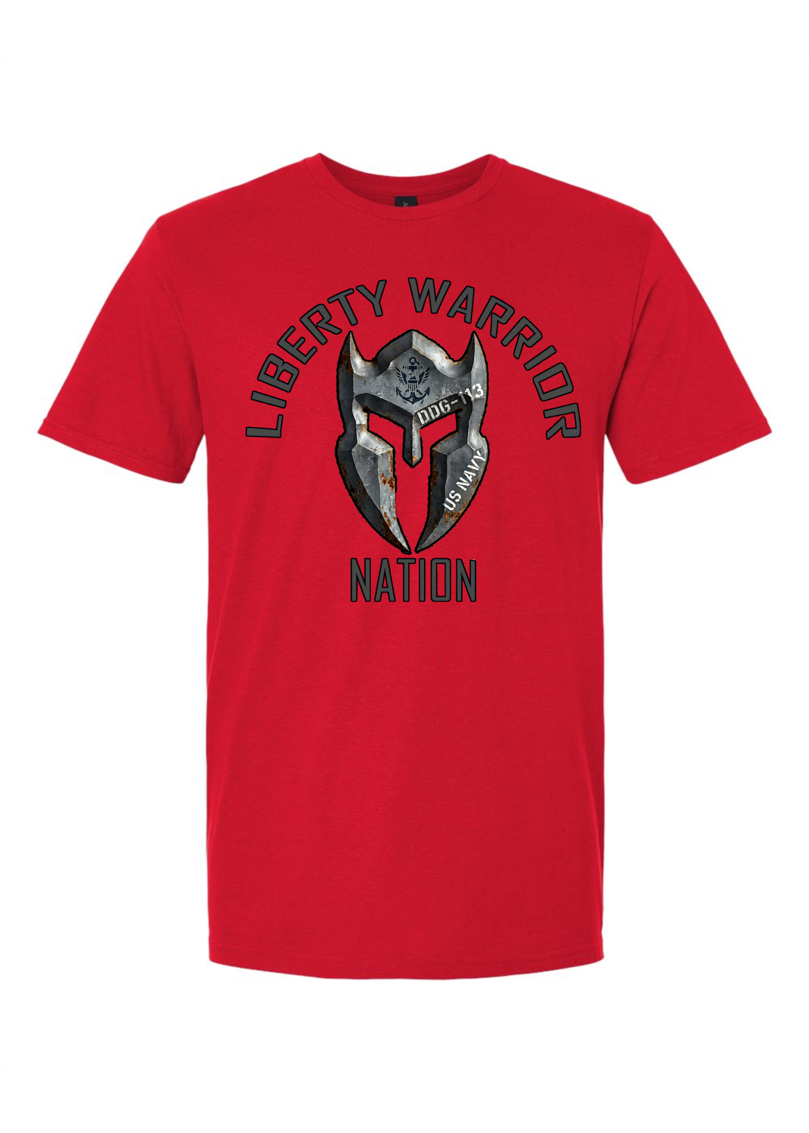 LWN Liberty Warrior Nation Navy DDG-113 Shirt