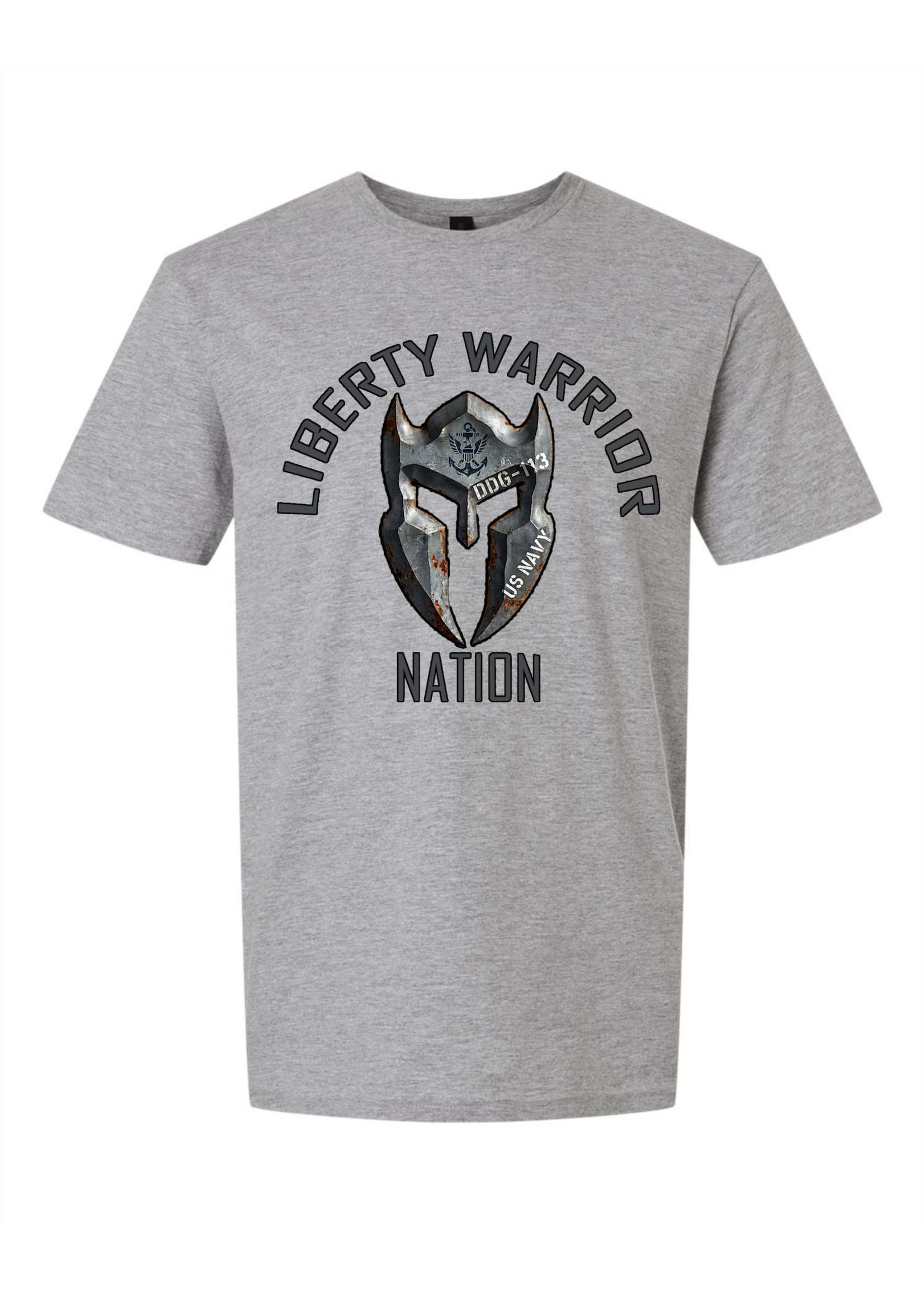 LWN Liberty Warrior Nation Navy DDG-113 Shirt