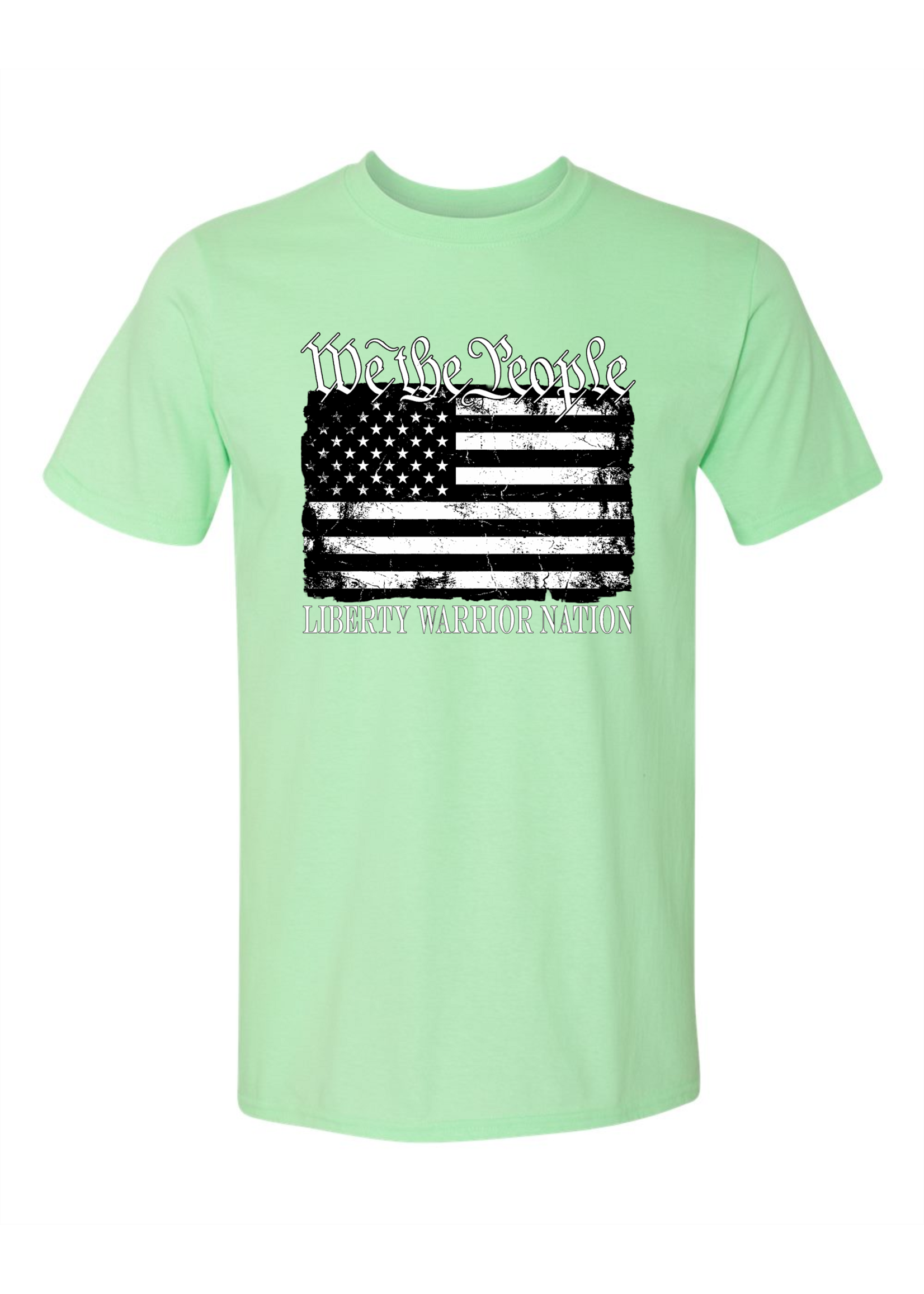LWN Liberty Warrior Nation We The People Flag Shirt