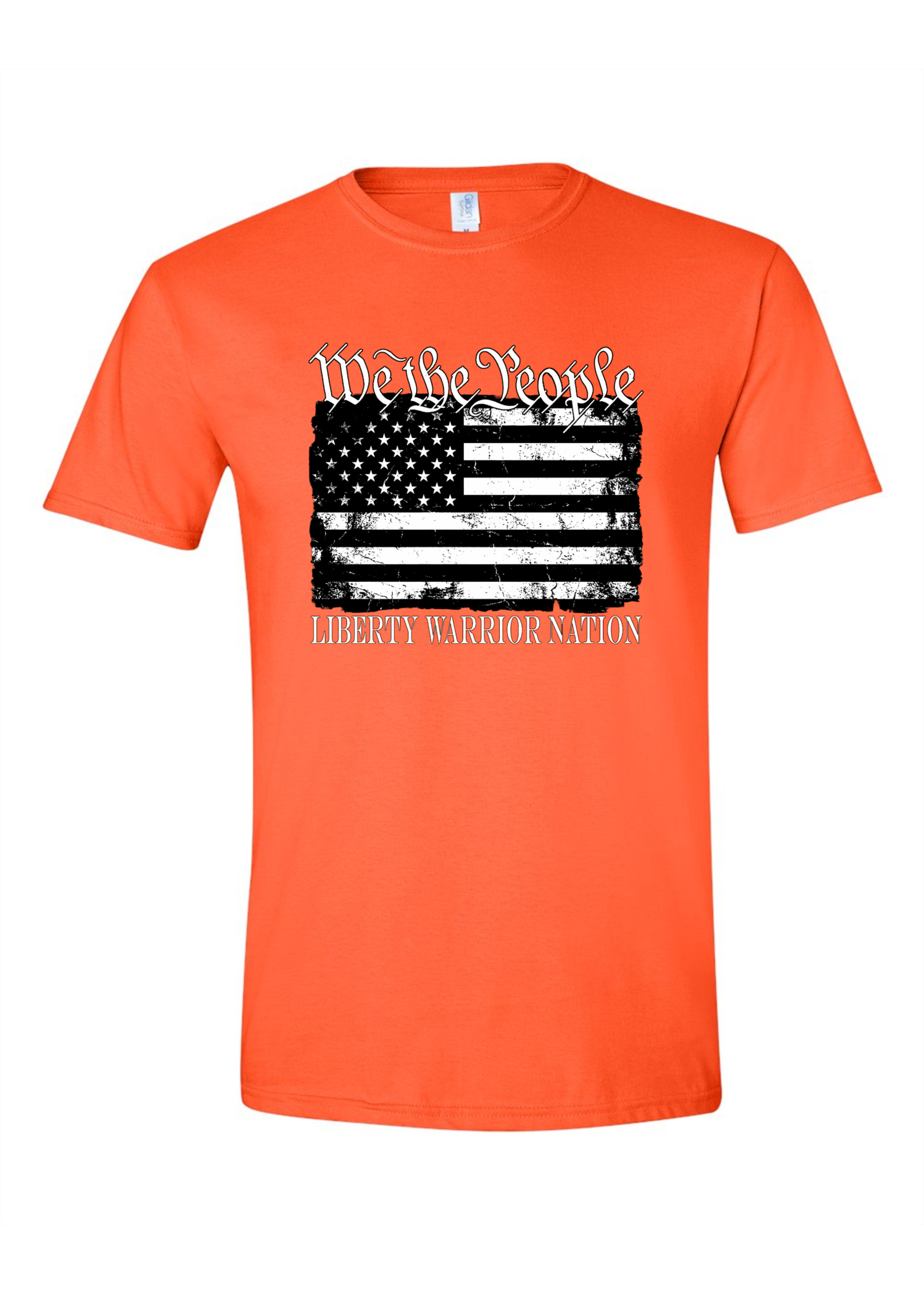 LWN Liberty Warrior Nation We The People Flag Shirt