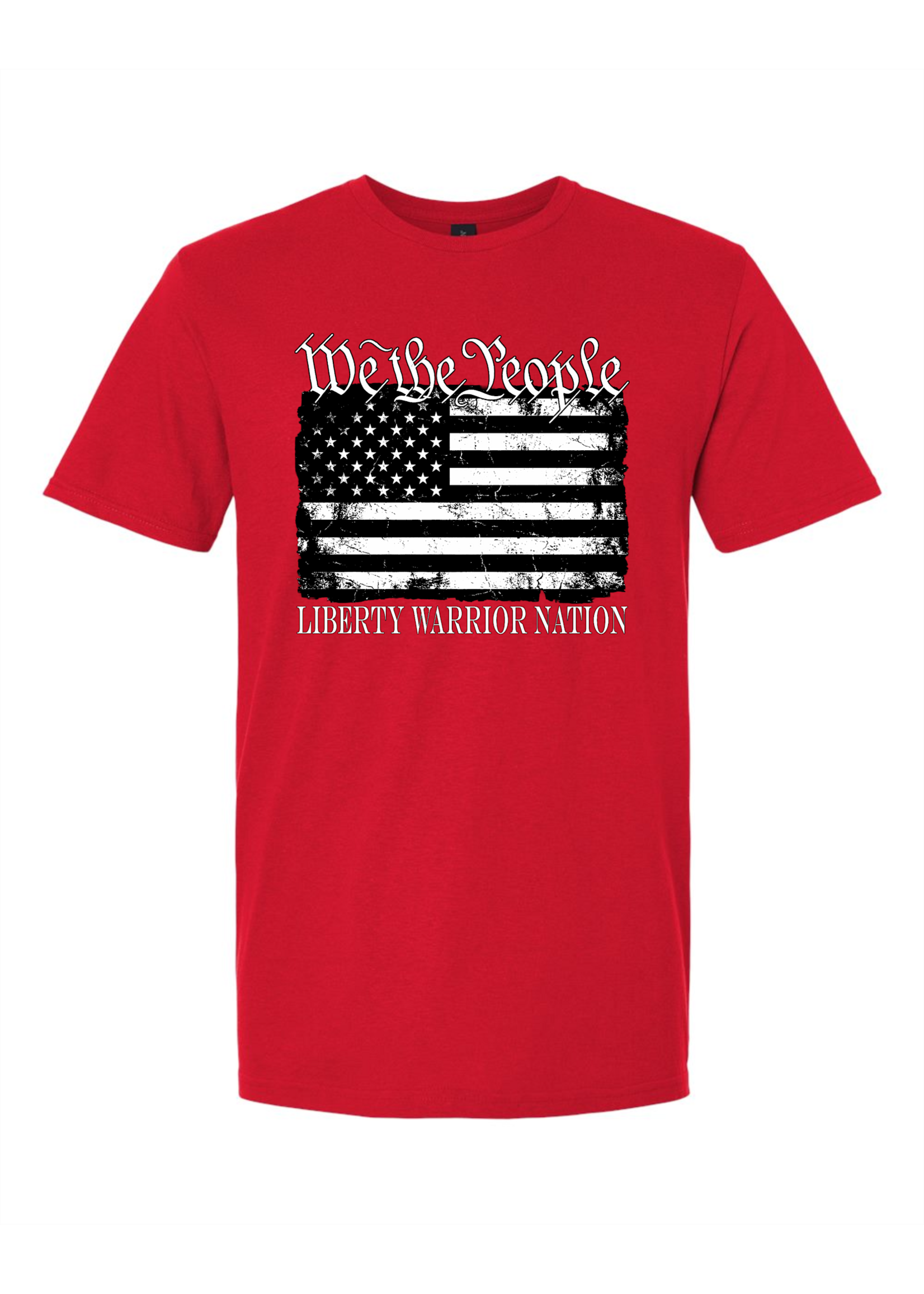 LWN Liberty Warrior Nation We The People Flag Shirt