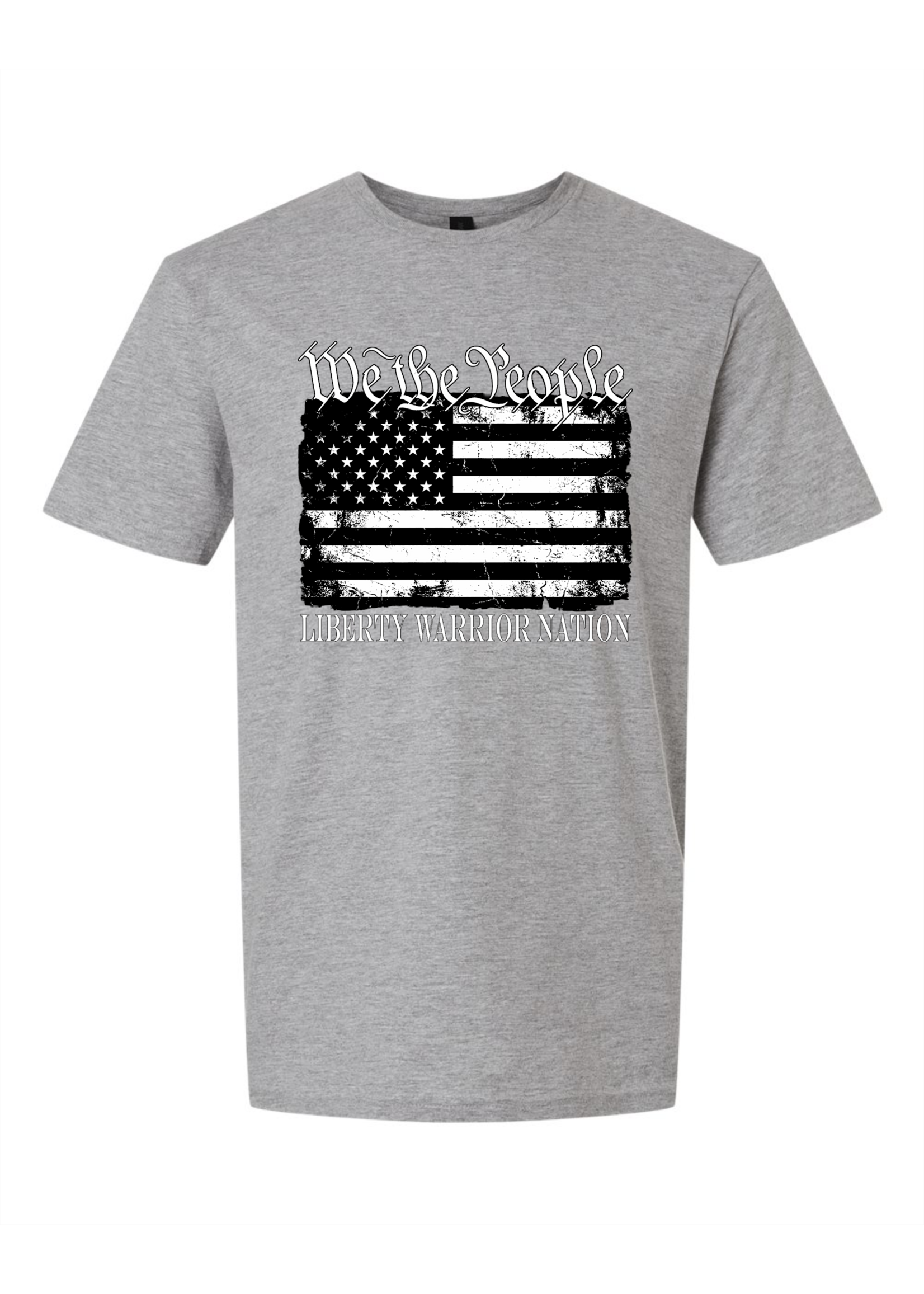 LWN Liberty Warrior Nation We The People Flag Shirt