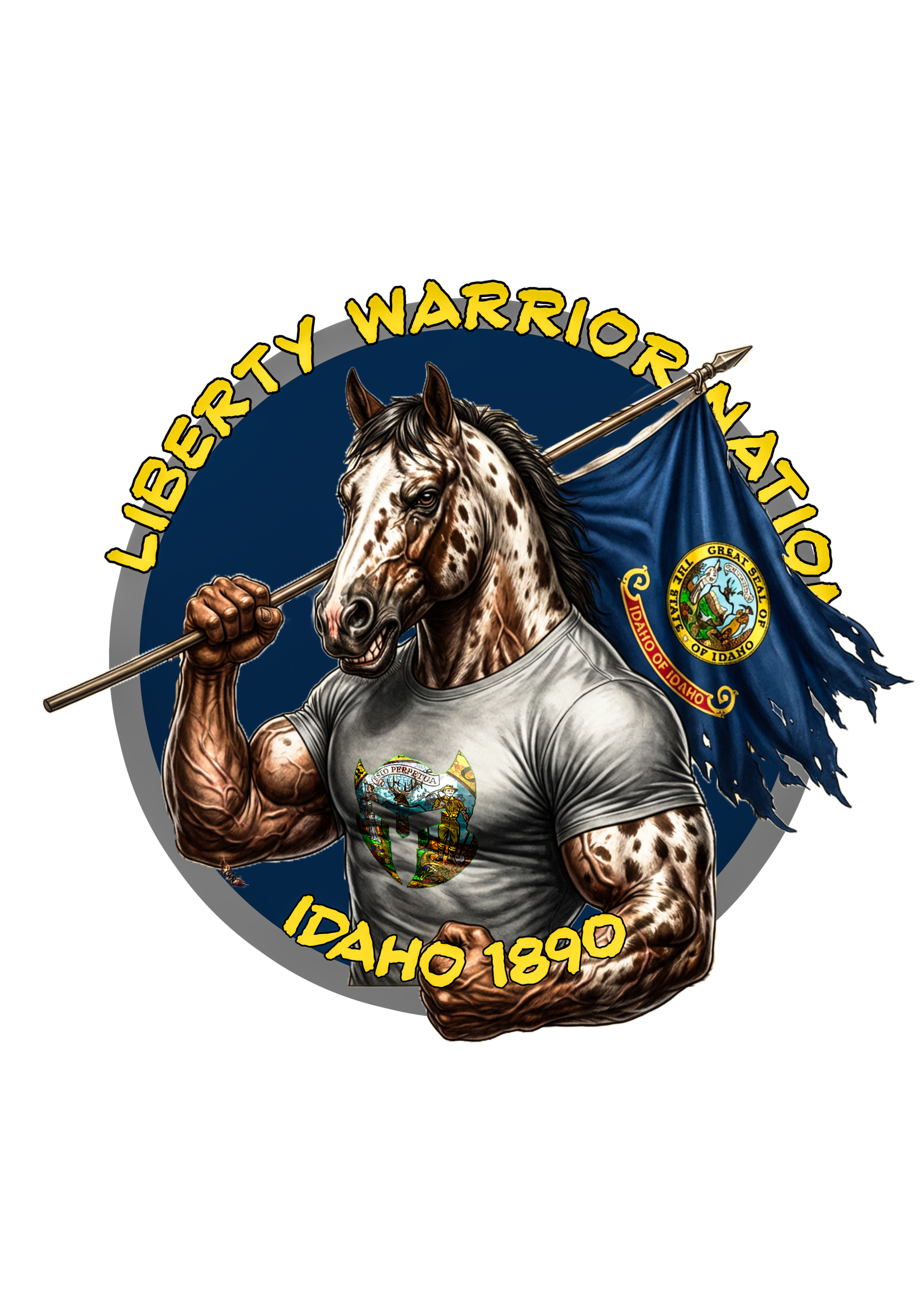 LWN Liberty Warrior Nation State Animal Idaho