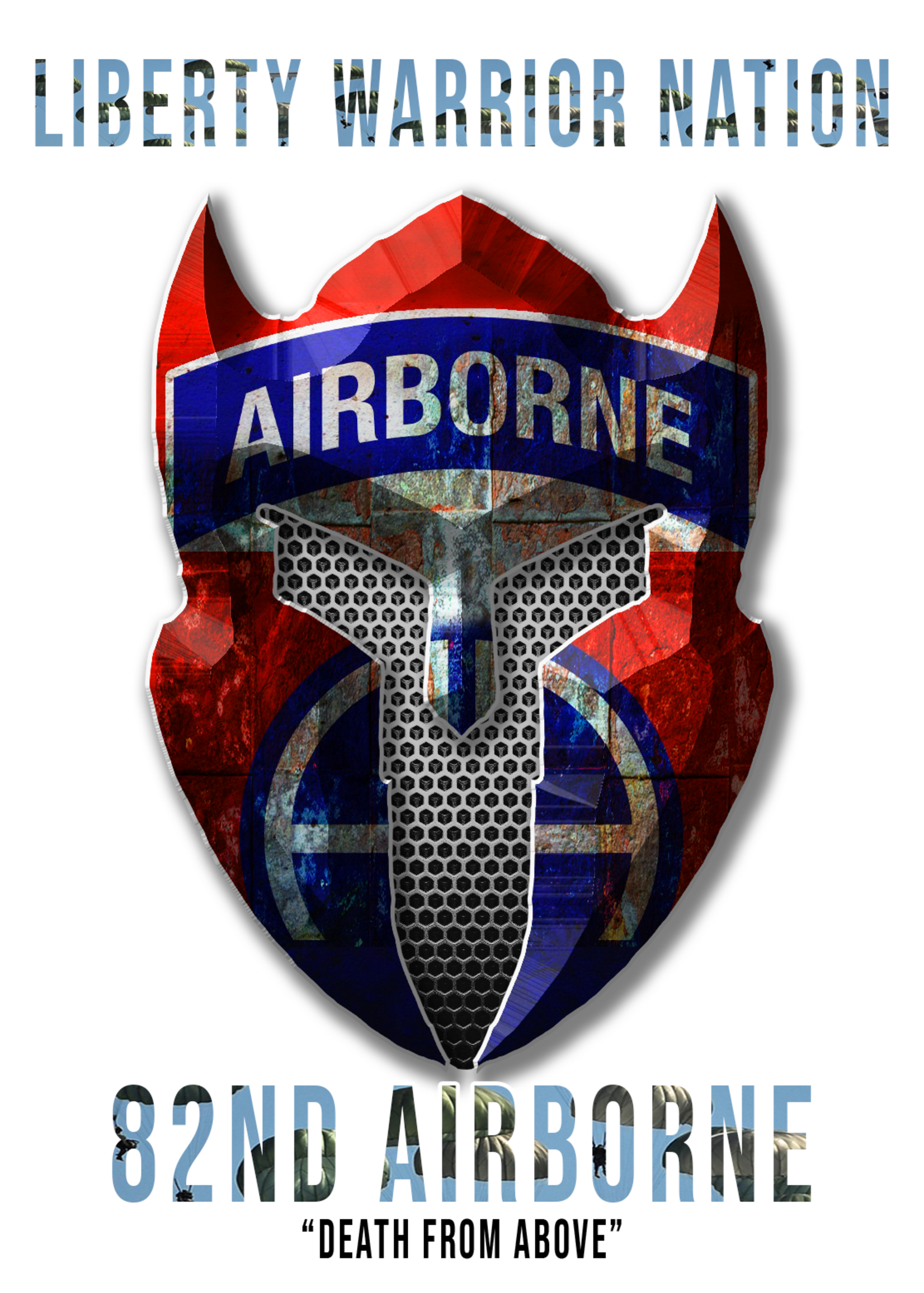 LWN Liberty Warrior Nation 82nd Airborne DTF