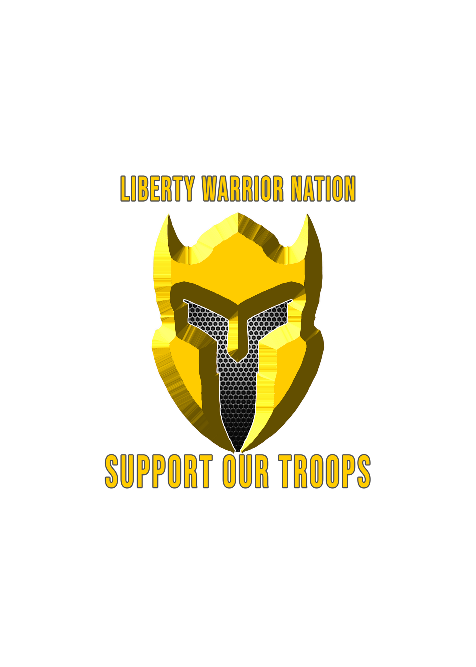 LWN Liberty Warrior Nation Support Our Troops DTF
