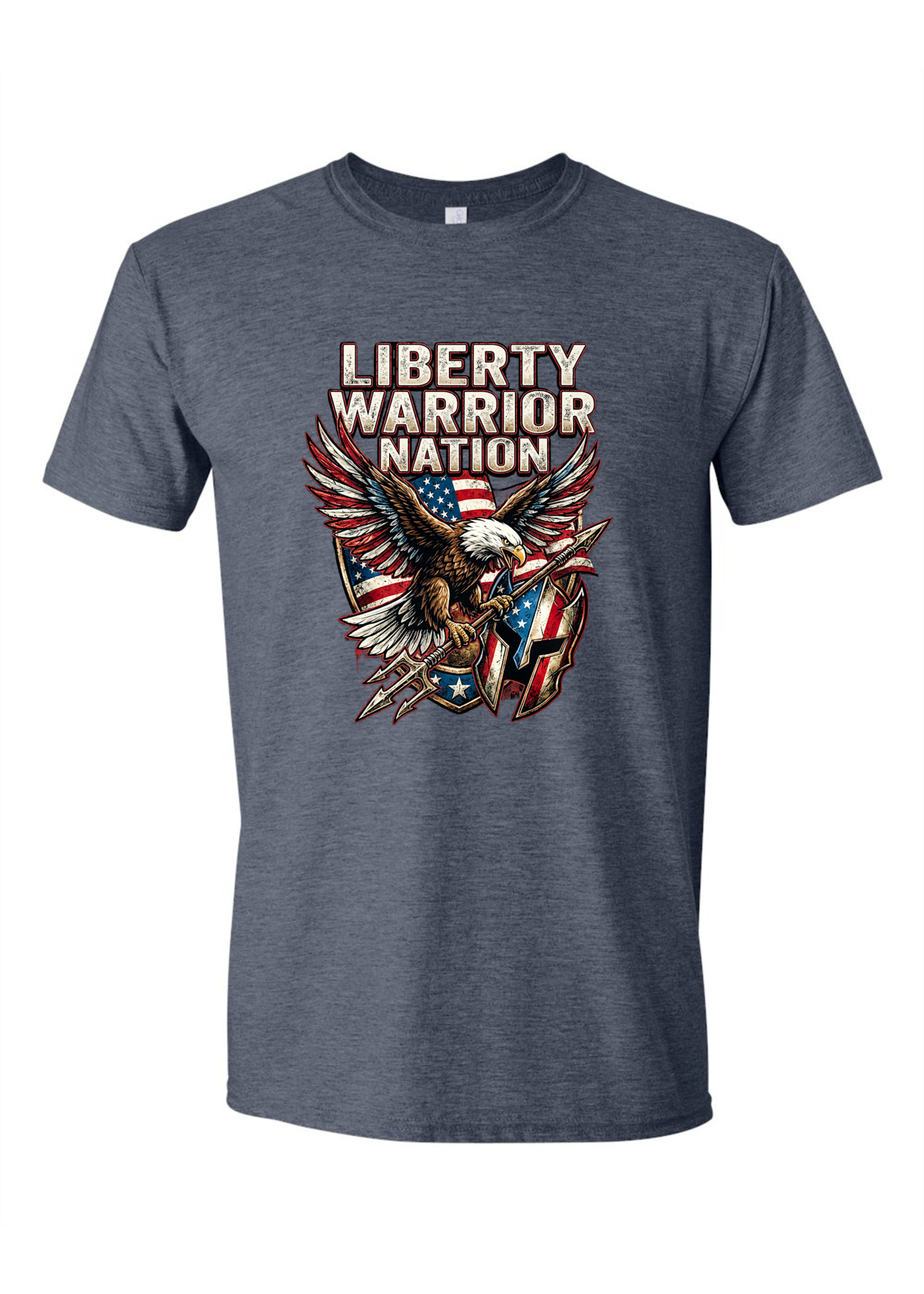 LWN Liberty Warrior Nation American Eagle Flagstaff Shirt