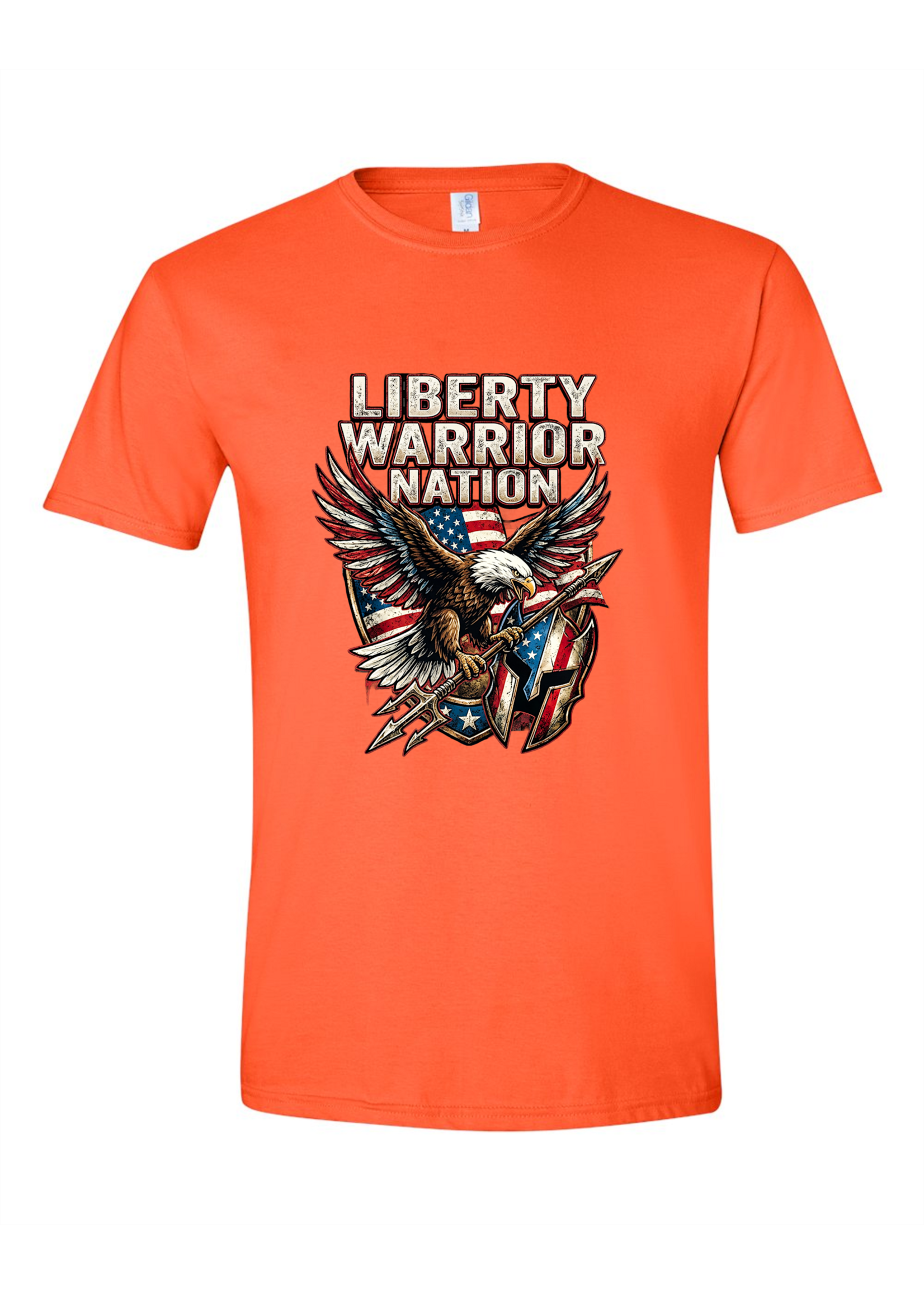 LWN Liberty Warrior Nation American Eagle Flagstaff Shirt