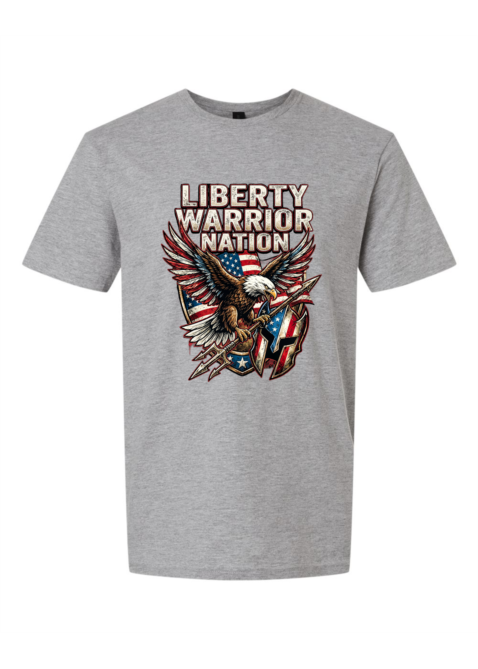 LWN Liberty Warrior Nation American Eagle Flagstaff Shirt