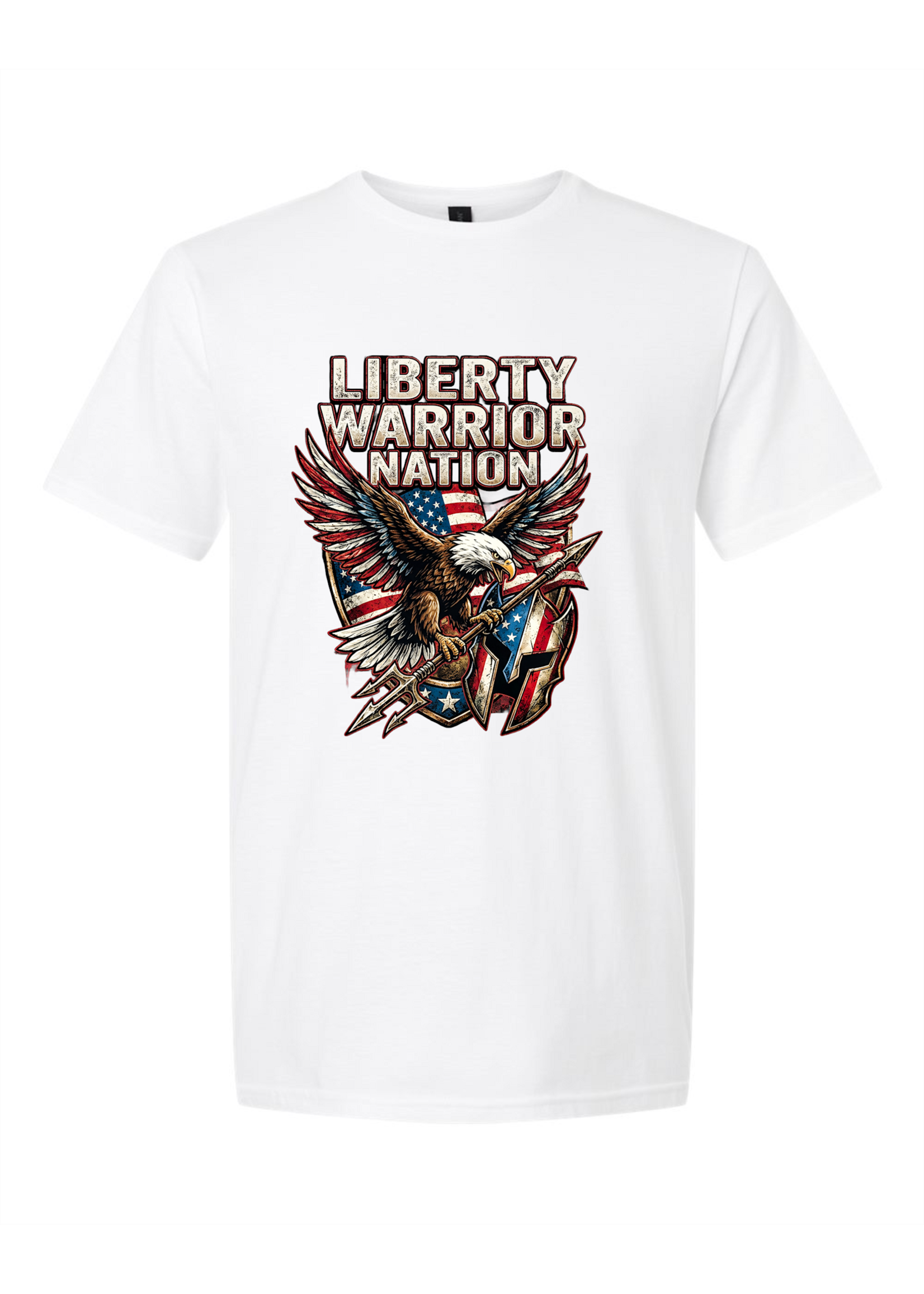 LWN Liberty Warrior Nation American Eagle Flagstaff Shirt