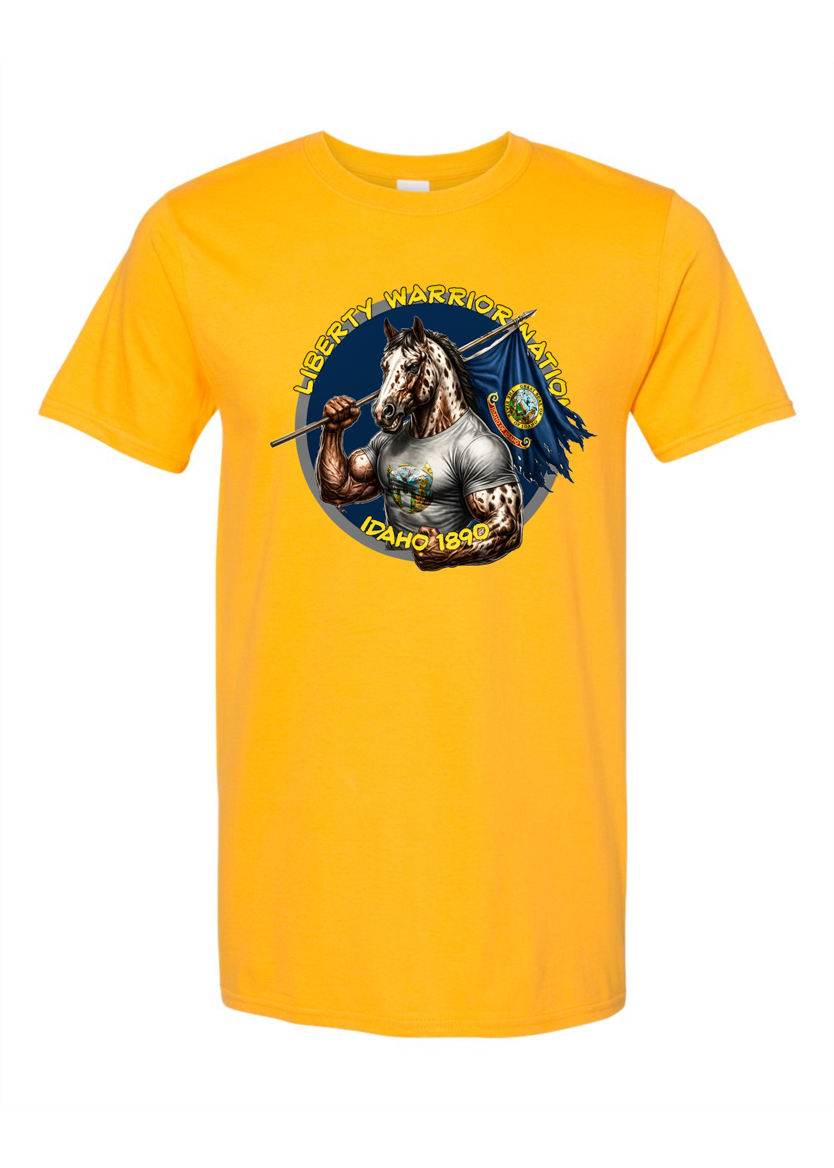 LWN Liberty Warrior Nation State Animal Idaho v2