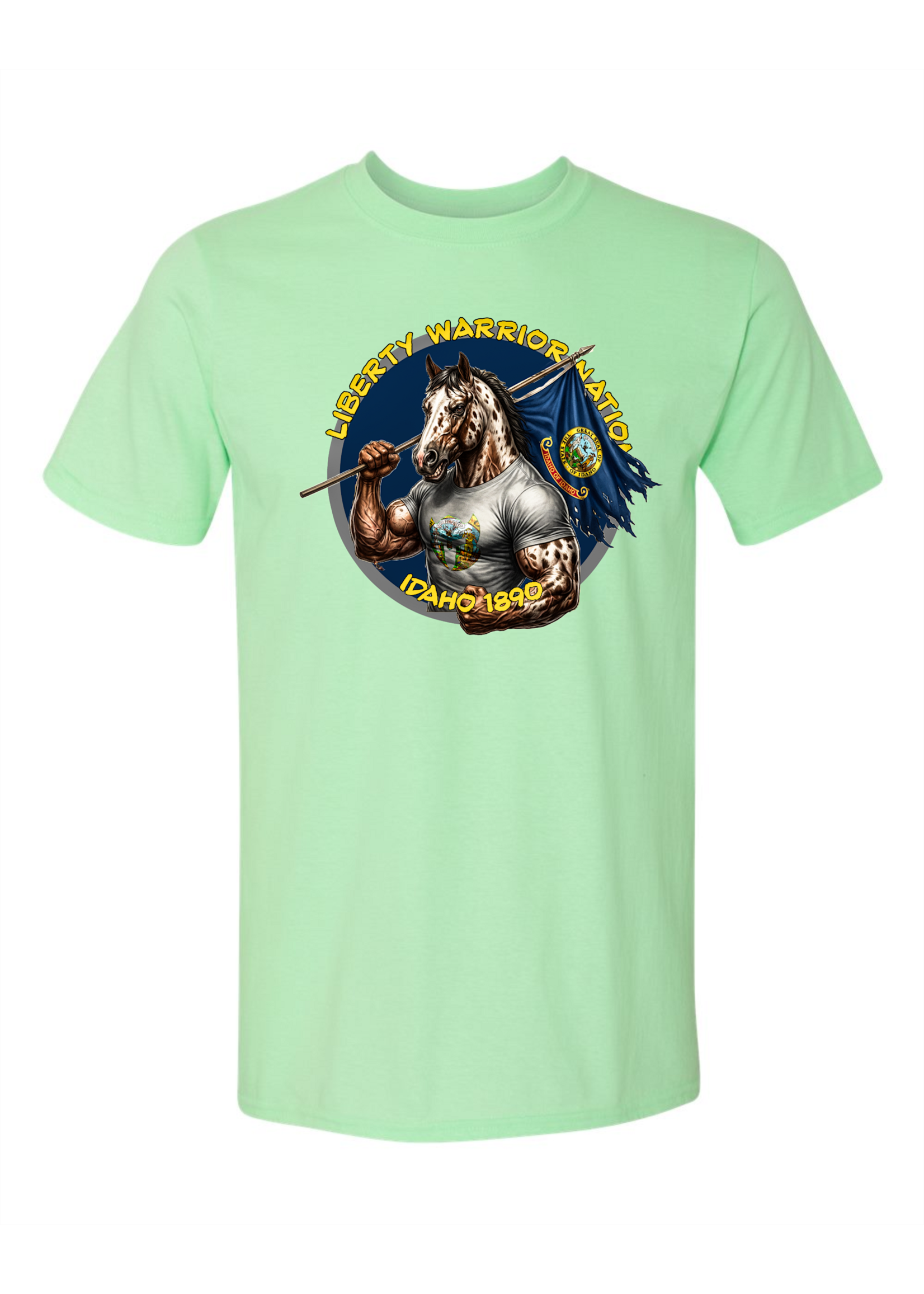 LWN Liberty Warrior Nation State Animal Idaho v2