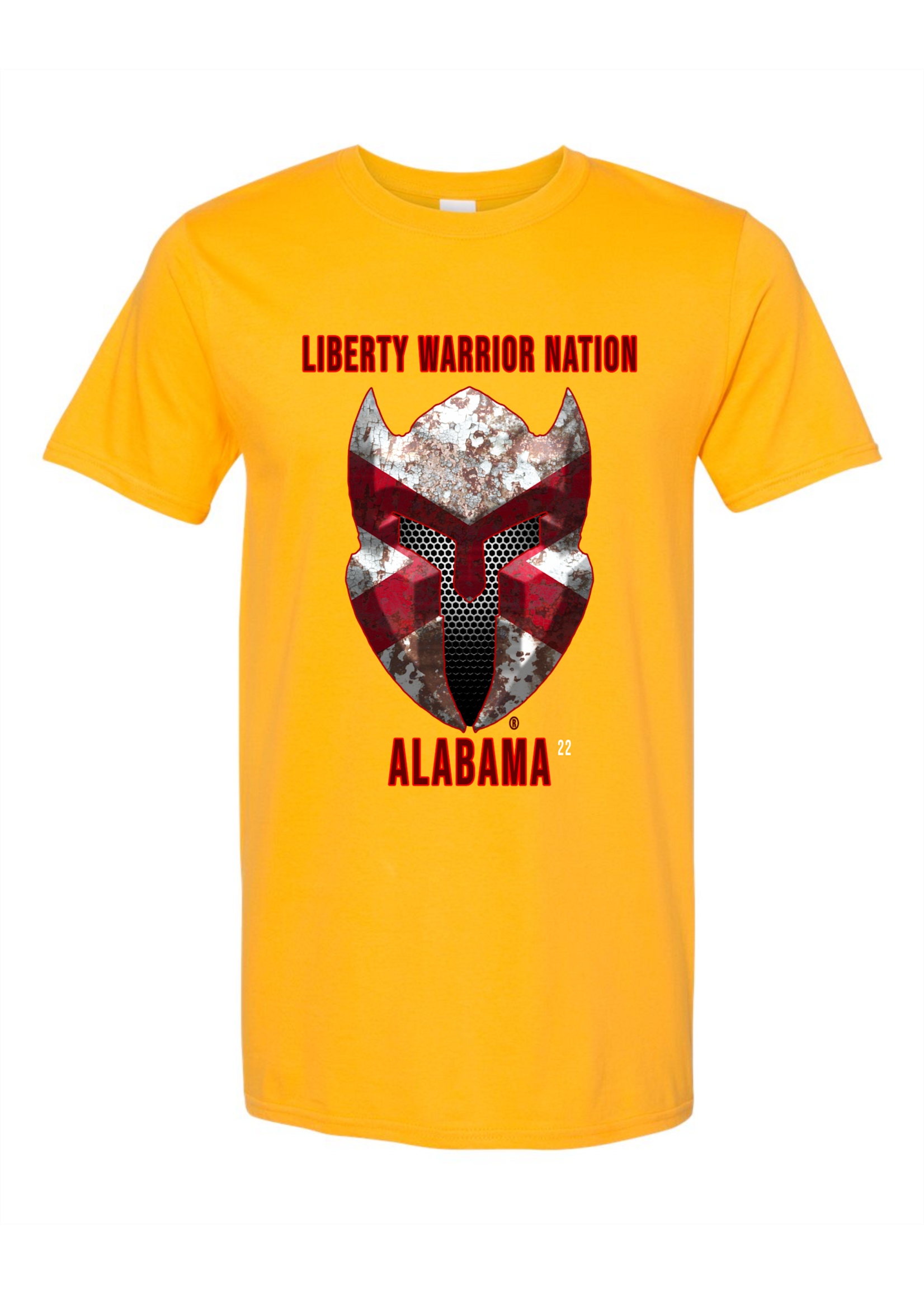 LWN Liberty Warrior Nation Alabama with Text Shirt