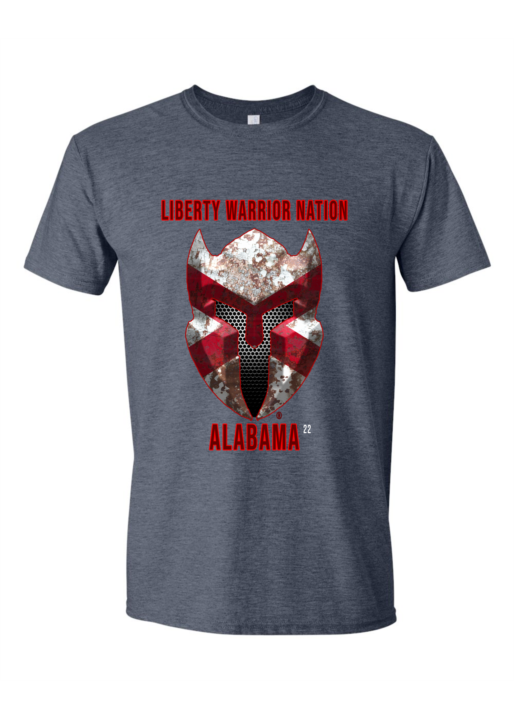 LWN Liberty Warrior Nation Alabama with Text Shirt