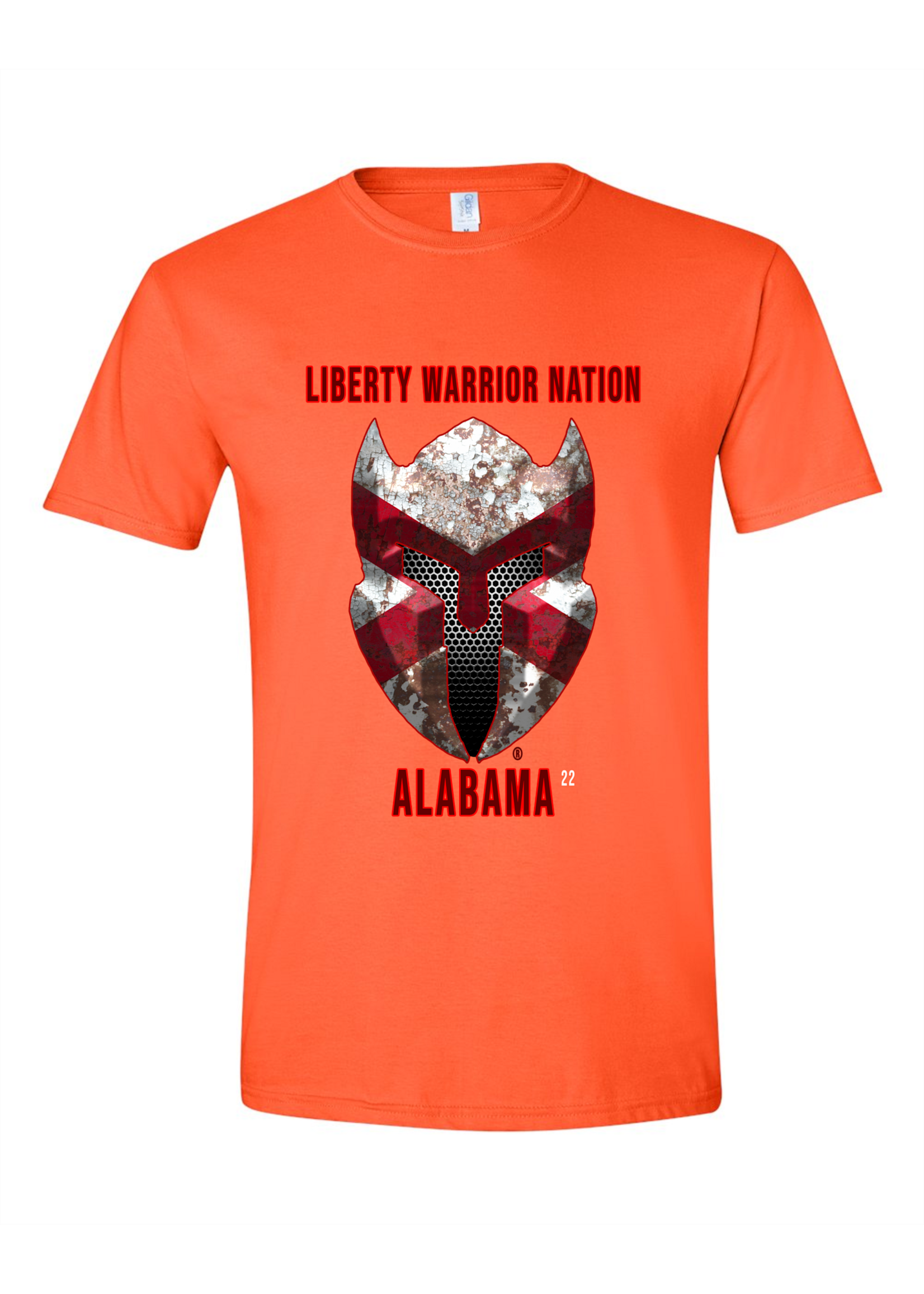 LWN Liberty Warrior Nation Alabama with Text Shirt