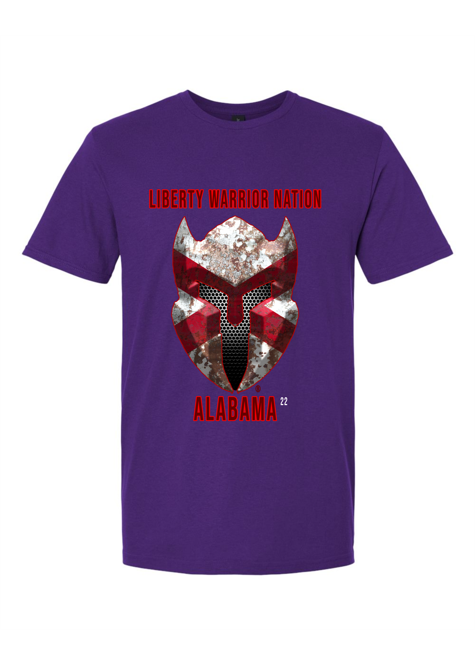 LWN Liberty Warrior Nation Alabama with Text Shirt
