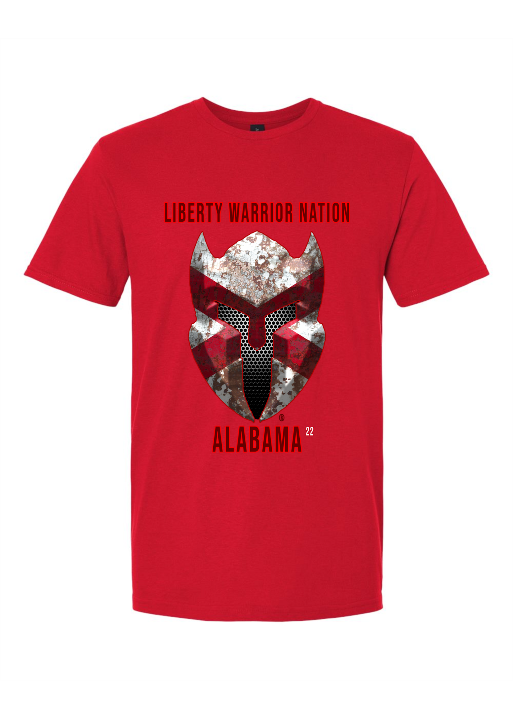 LWN Liberty Warrior Nation Alabama with Text Shirt