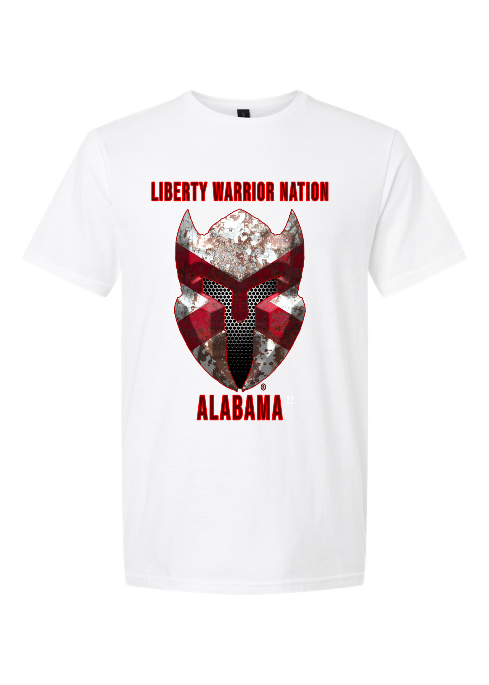 LWN Liberty Warrior Nation Alabama with Text Shirt