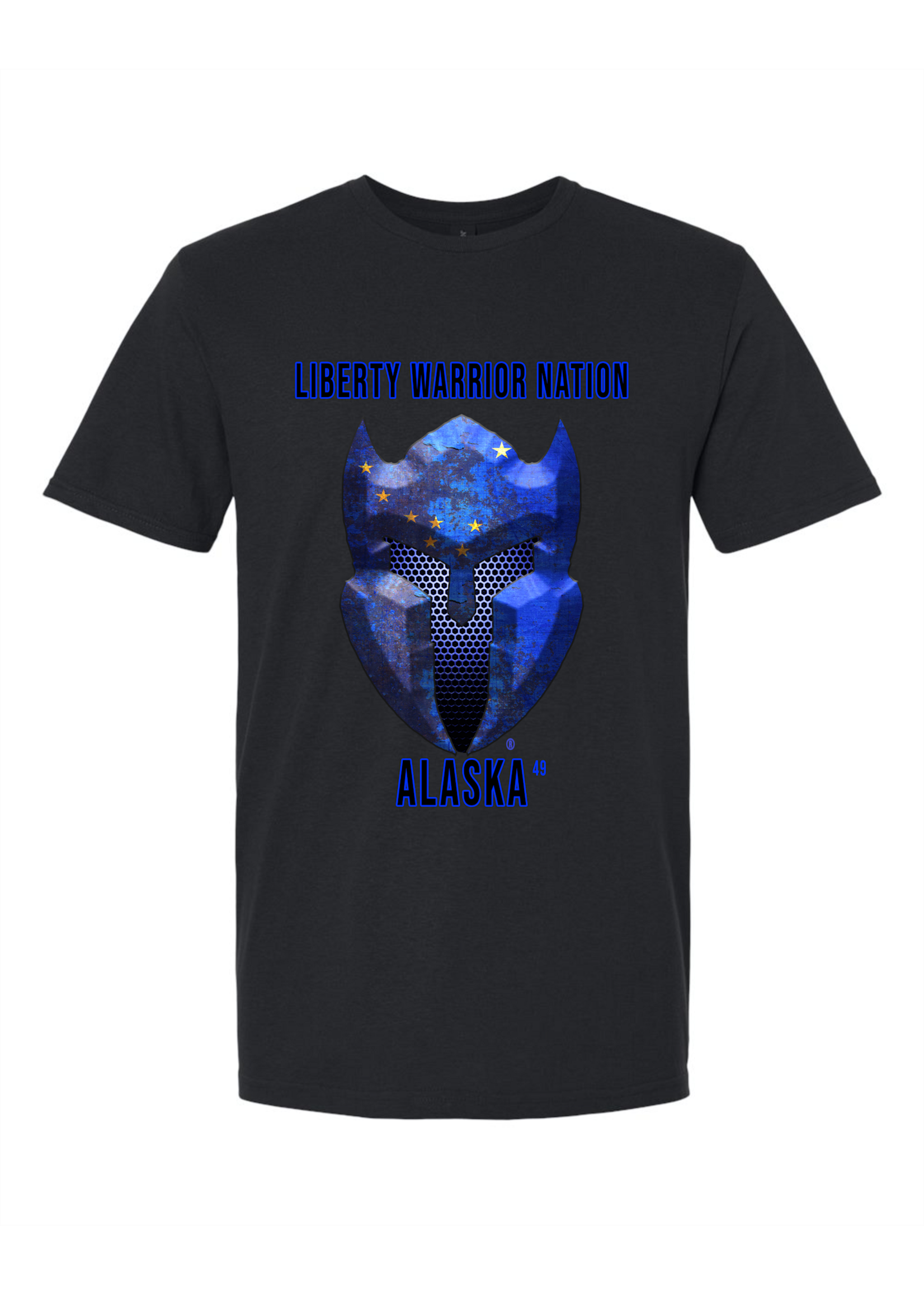 LWN Liberty Warrior Nation Alaska with Text Shirt