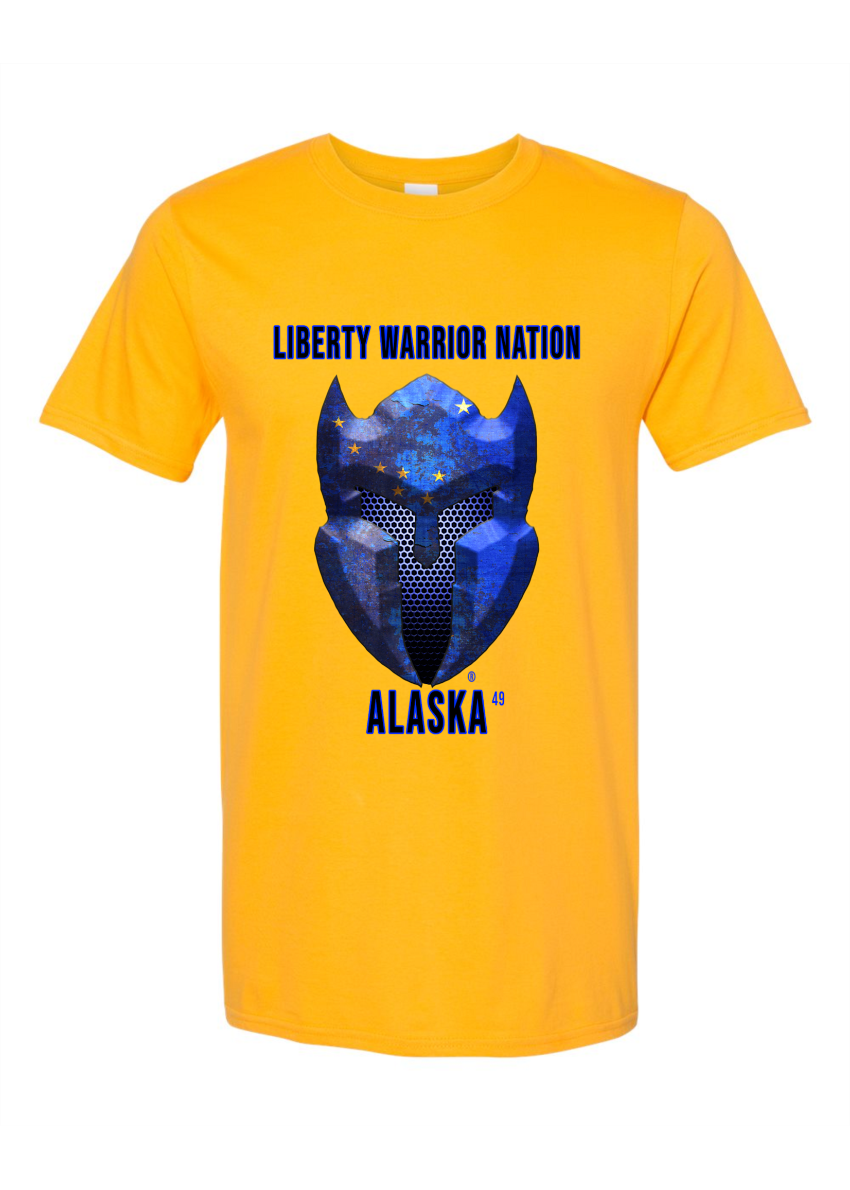 LWN Liberty Warrior Nation Alaska with Text Shirt