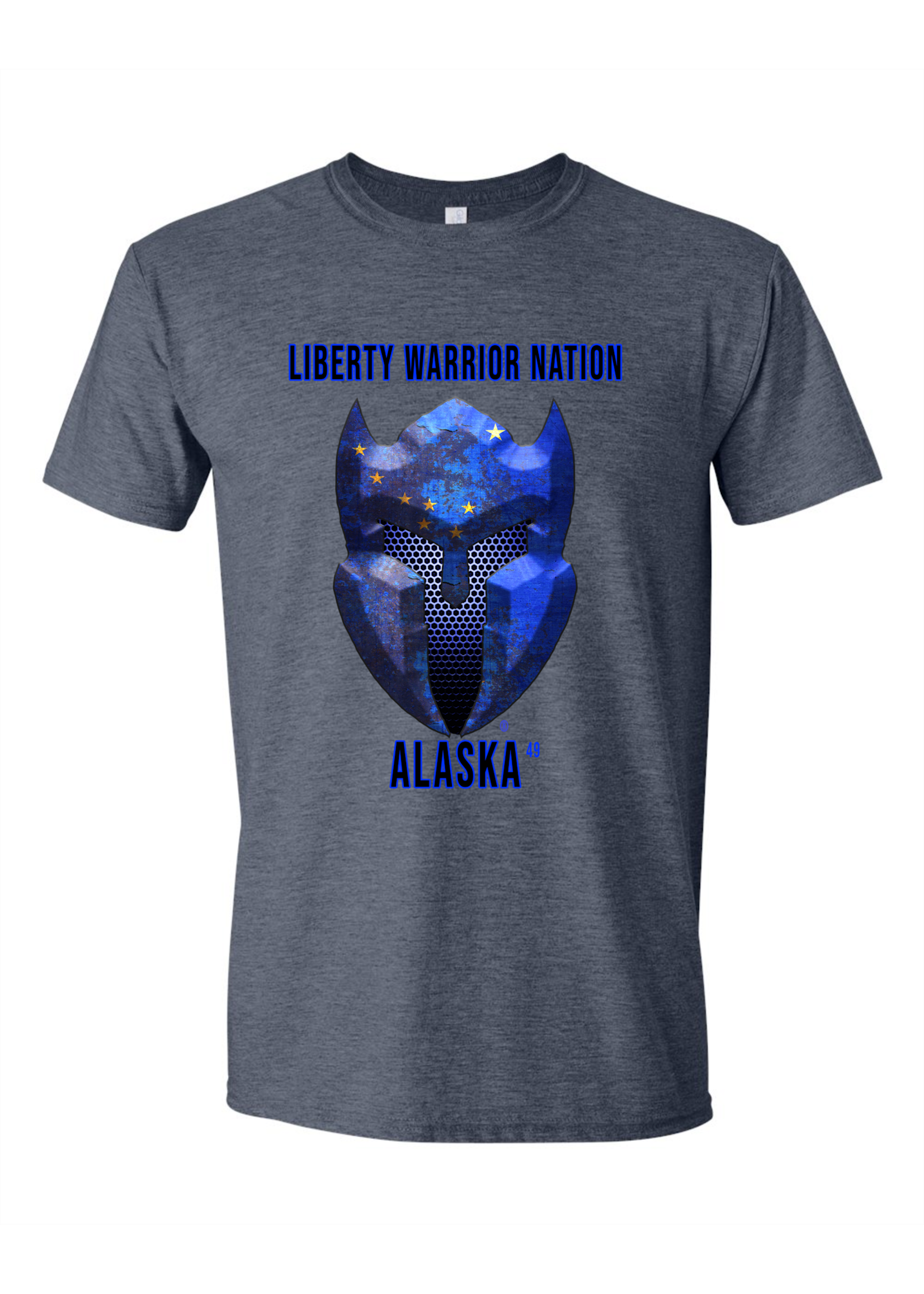 LWN Liberty Warrior Nation Alaska with Text Shirt