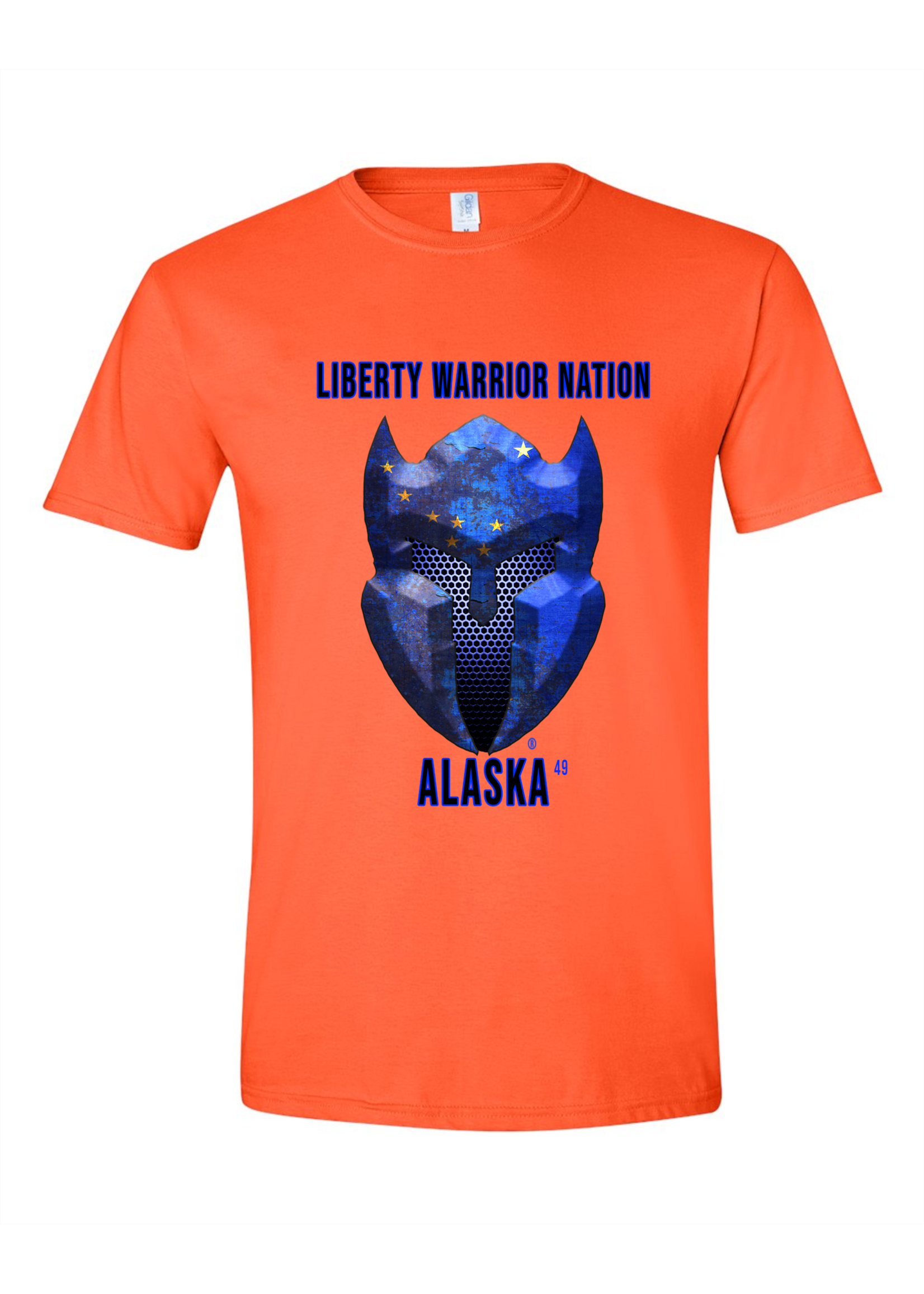 LWN Liberty Warrior Nation Alaska with Text Shirt
