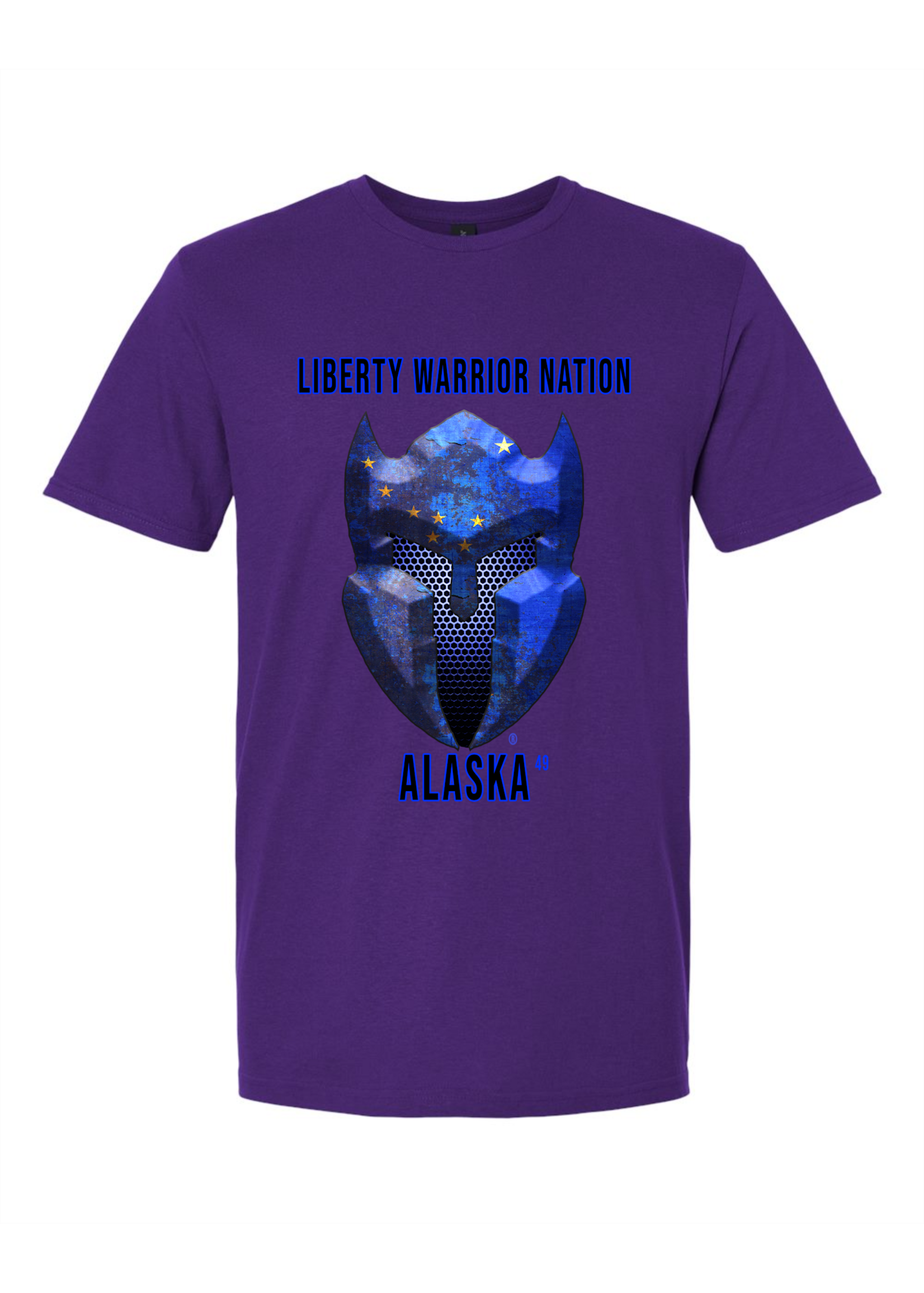 LWN Liberty Warrior Nation Alaska with Text Shirt