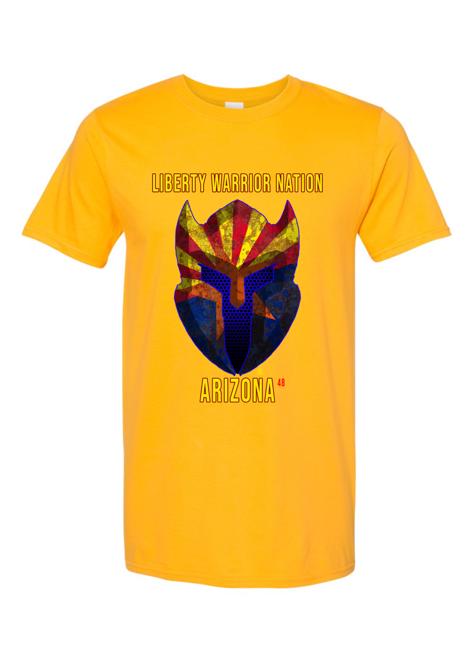 LWN Liberty Warrior Nation Arizona with Text Shirt