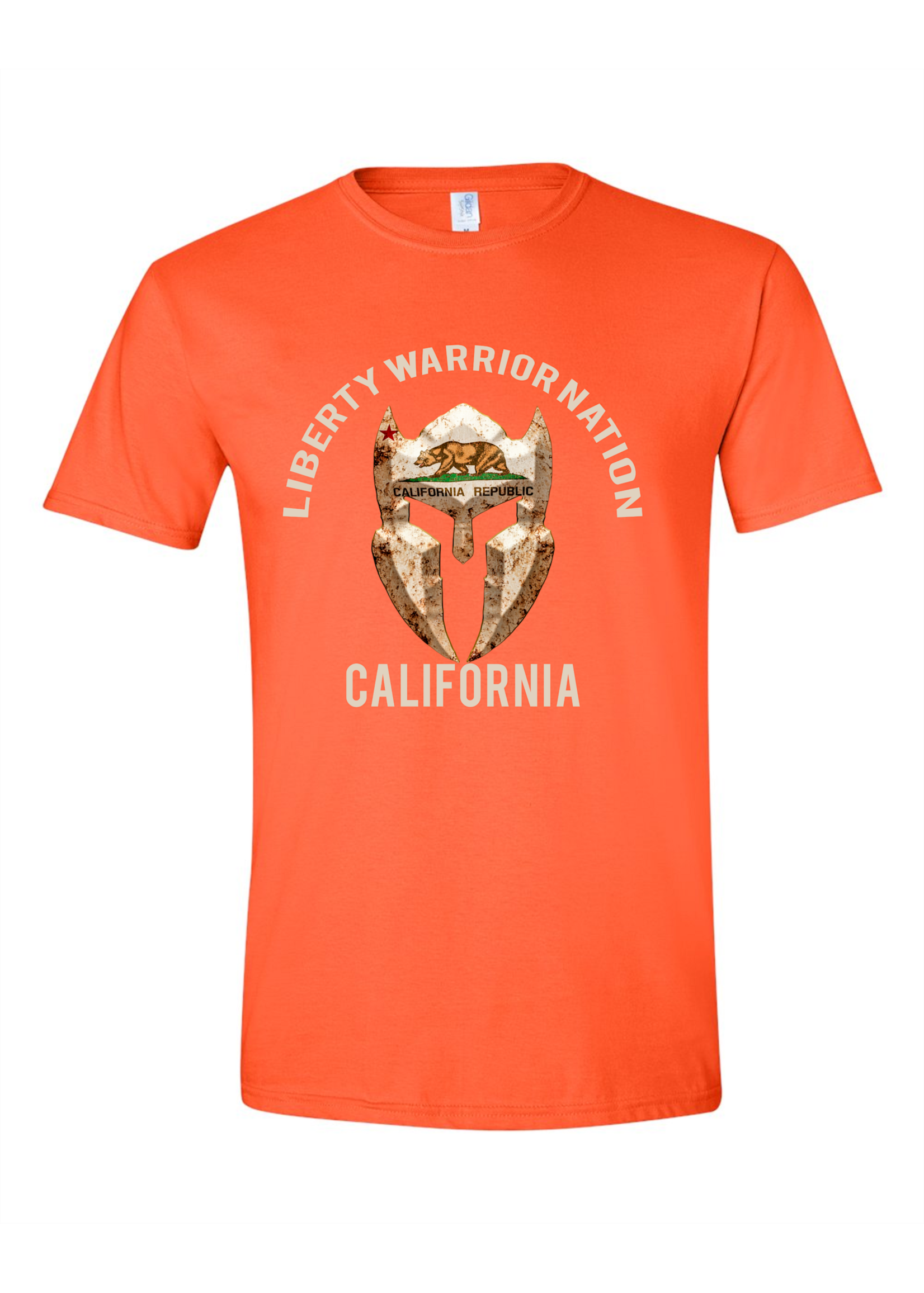 LWN Liberty Warrior Nation California v2 with Text Shirt