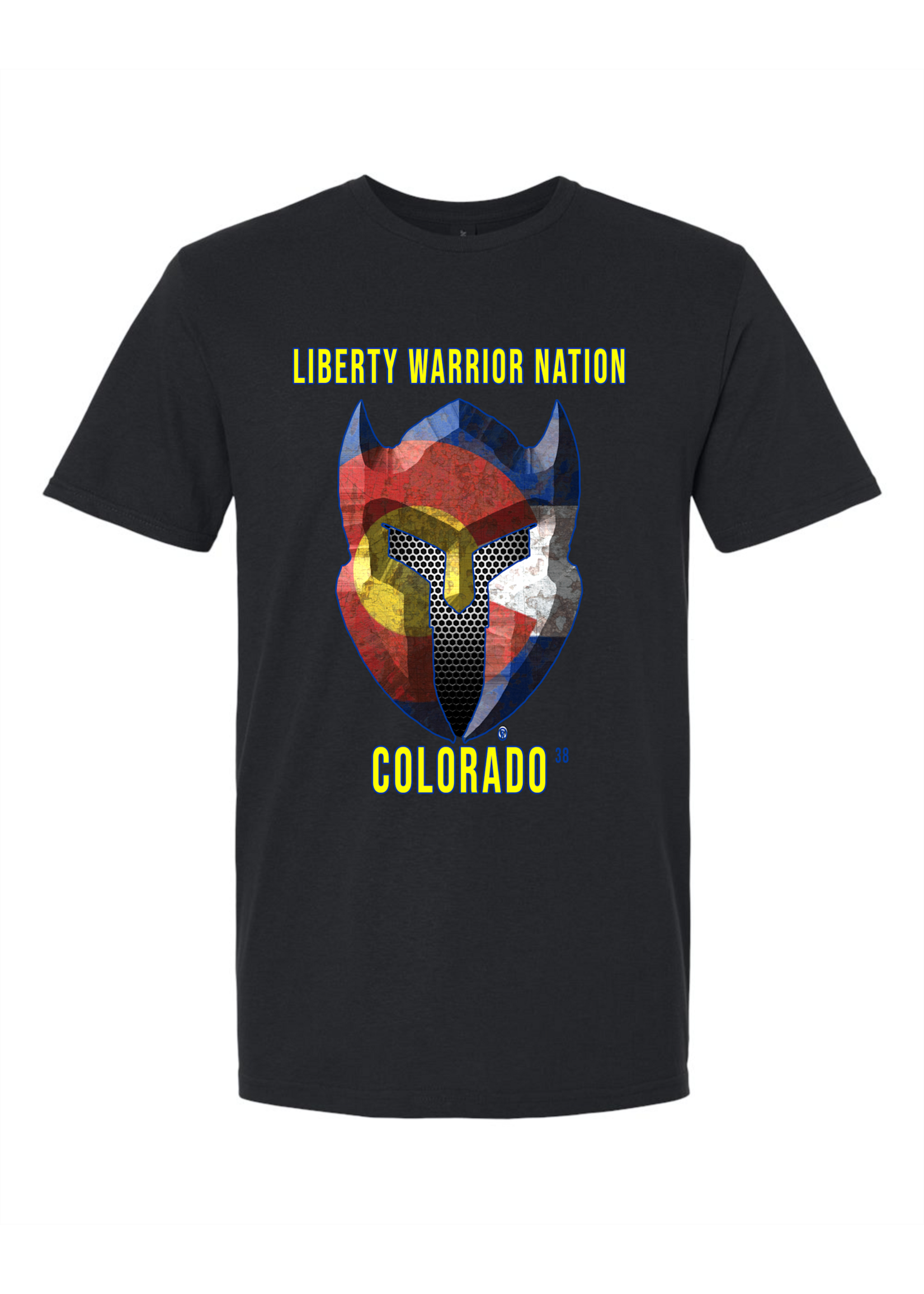 LWN Liberty Warrior Nation Colorado with Text Shirt