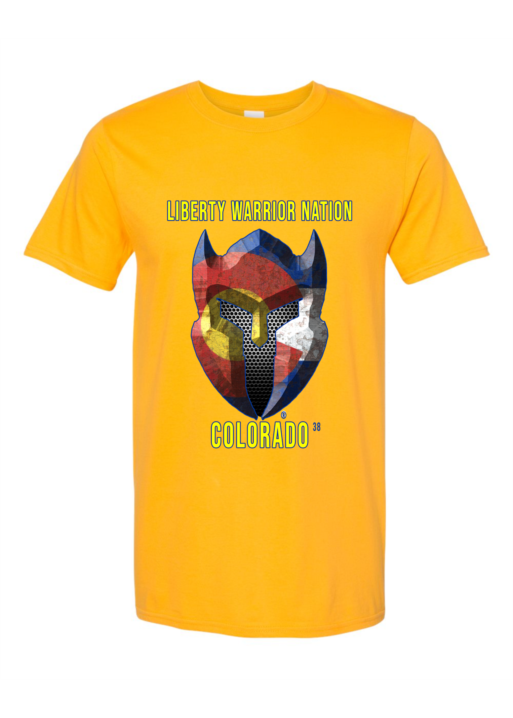 LWN Liberty Warrior Nation Colorado with Text Shirt