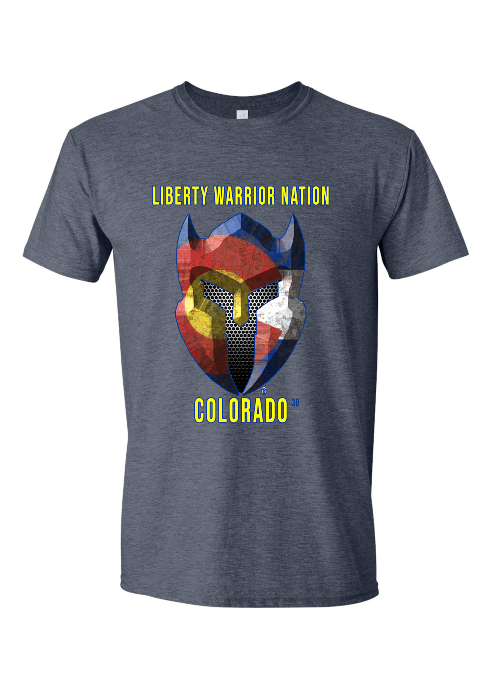 LWN Liberty Warrior Nation Colorado with Text Shirt