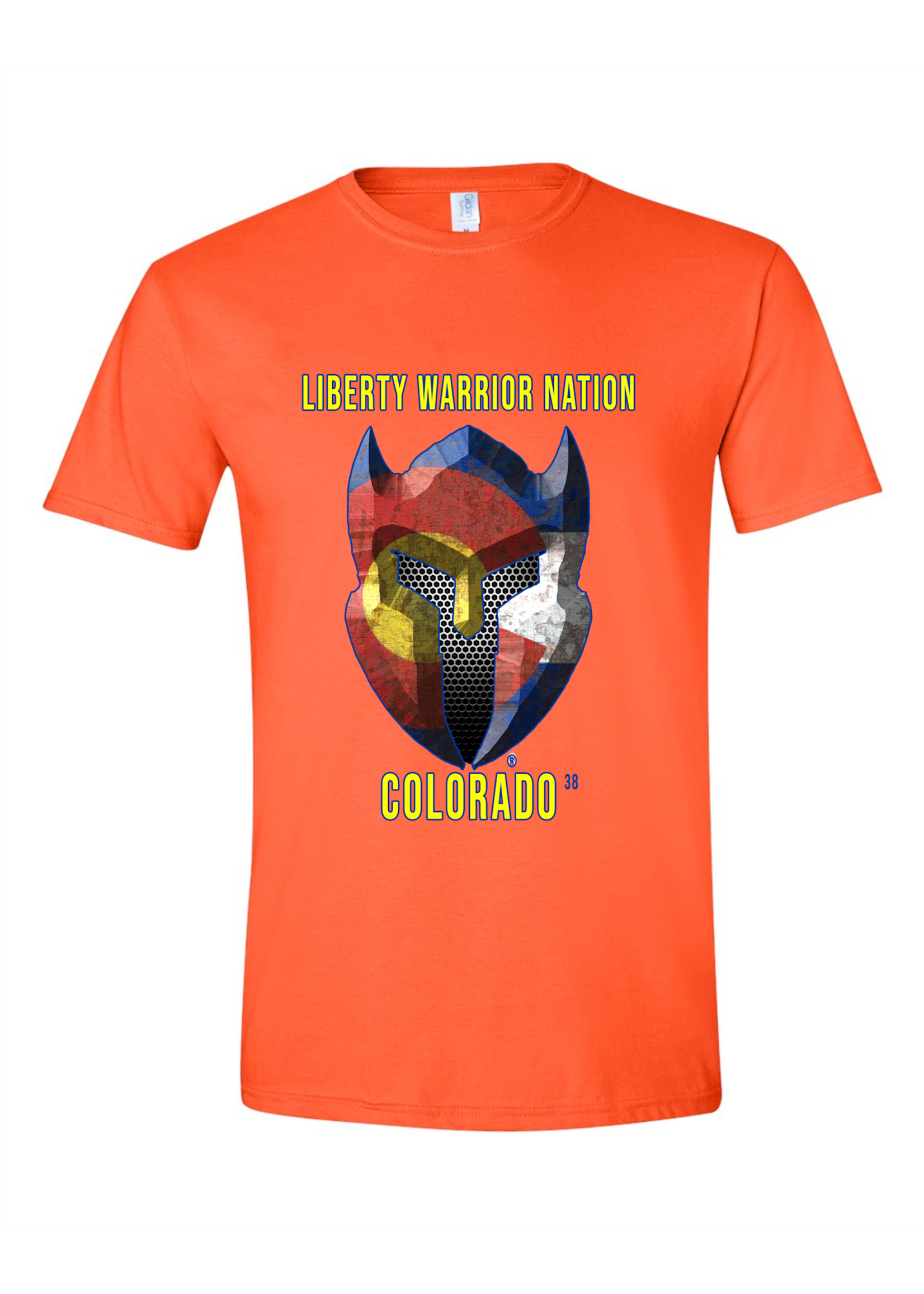 LWN Liberty Warrior Nation Colorado with Text Shirt