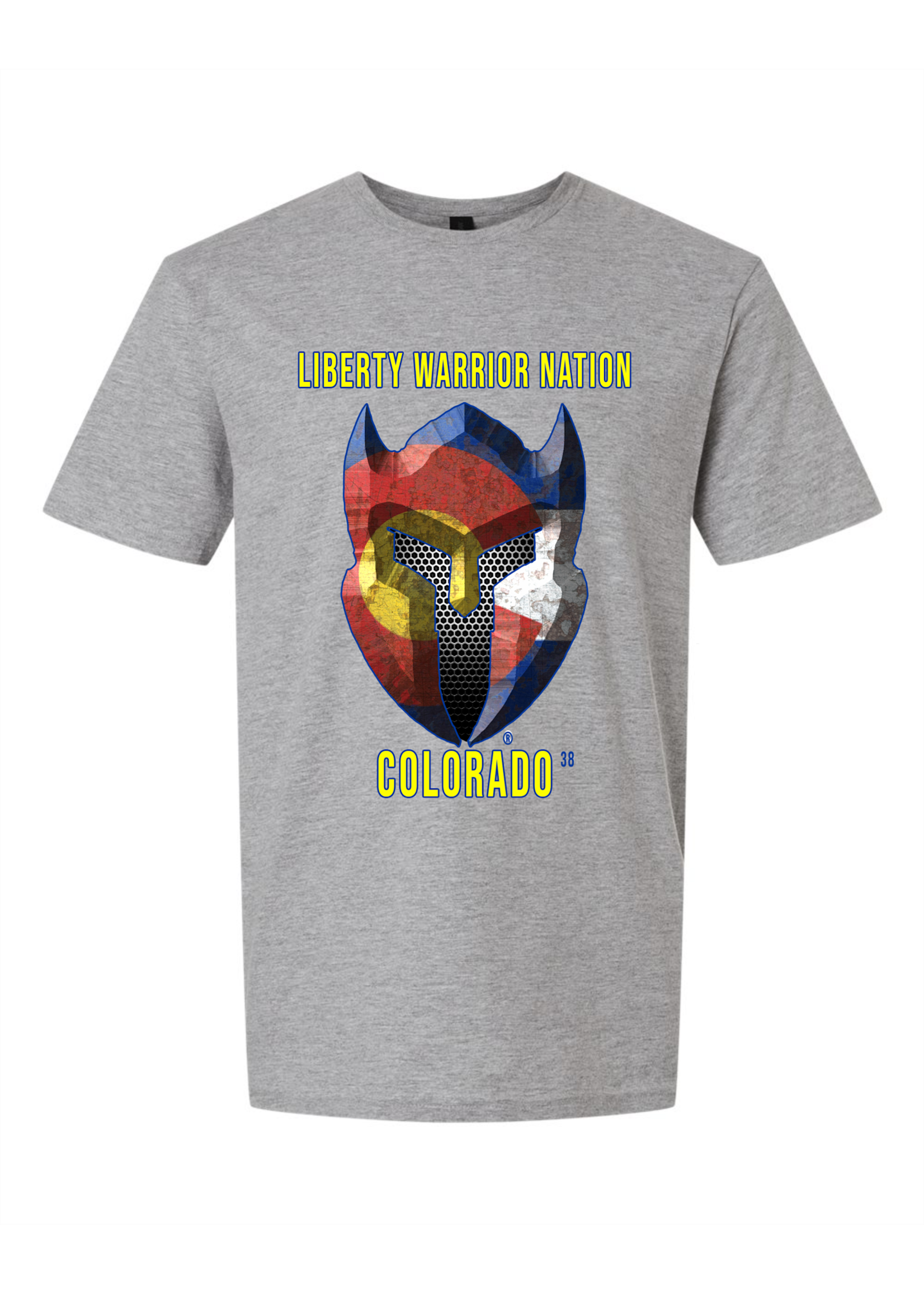 LWN Liberty Warrior Nation Colorado with Text Shirt