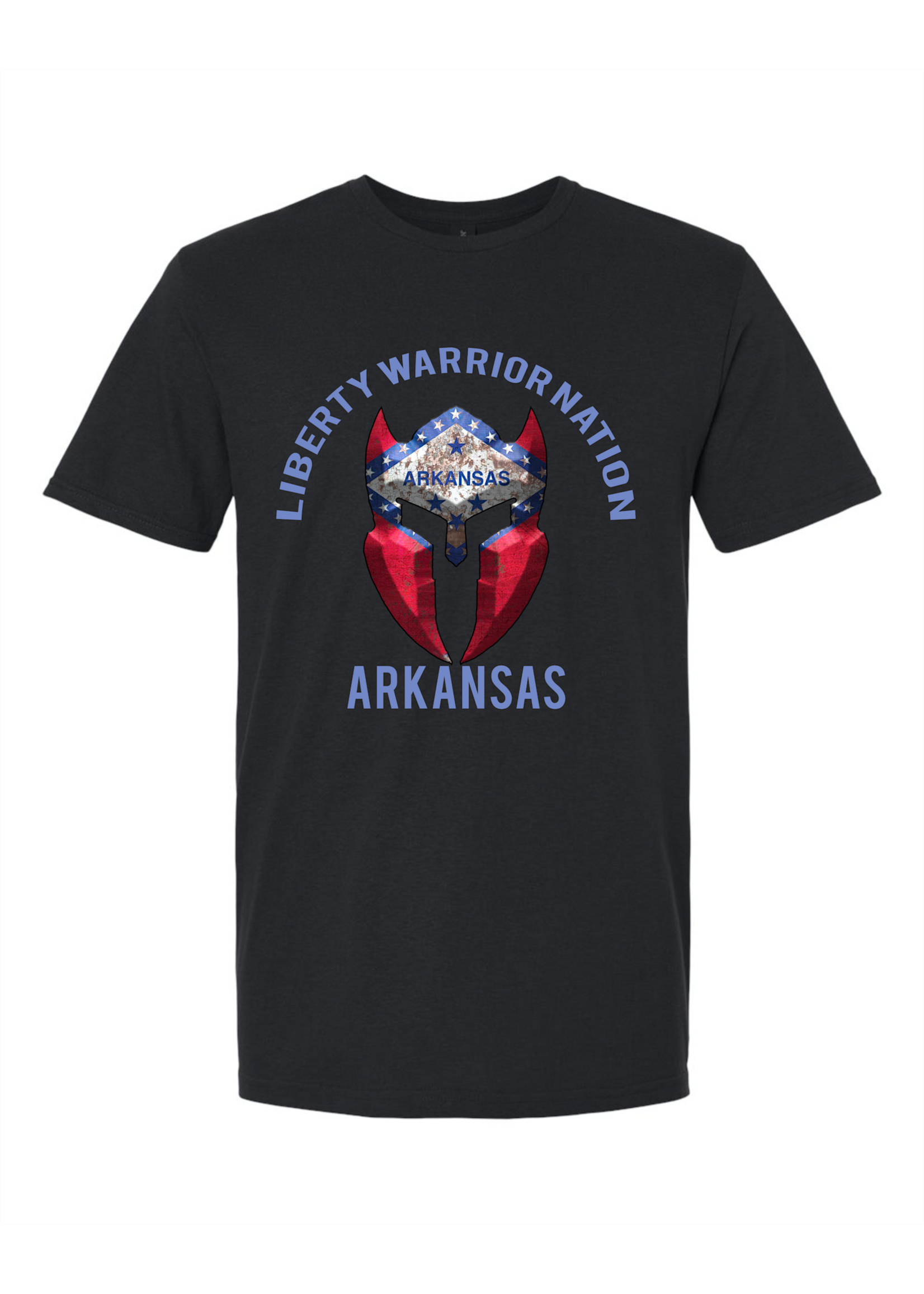 LWN Liberty Warrior Nation Arkansas v2 with Text Shirt