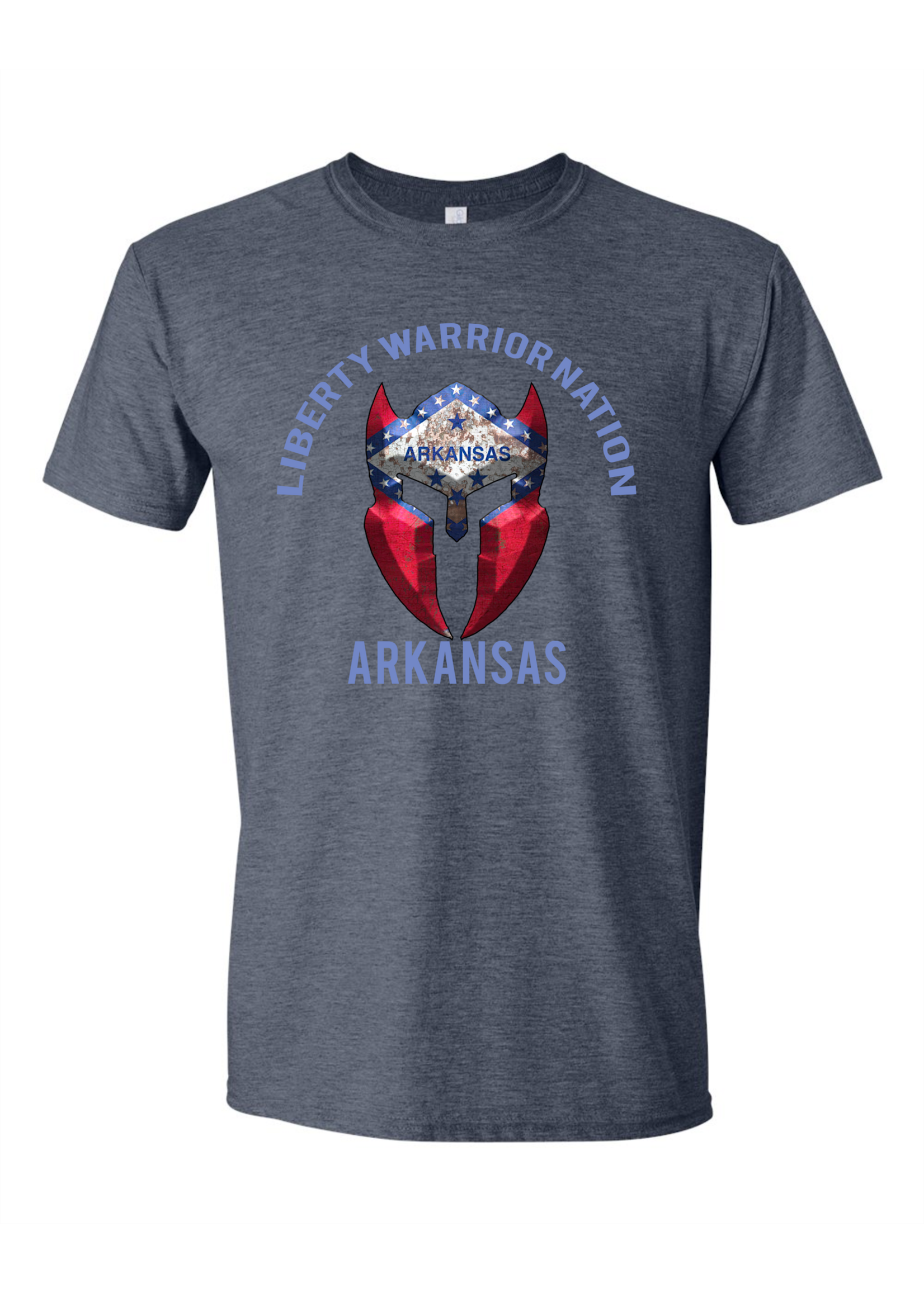 LWN Liberty Warrior Nation Arkansas v2 with Text Shirt