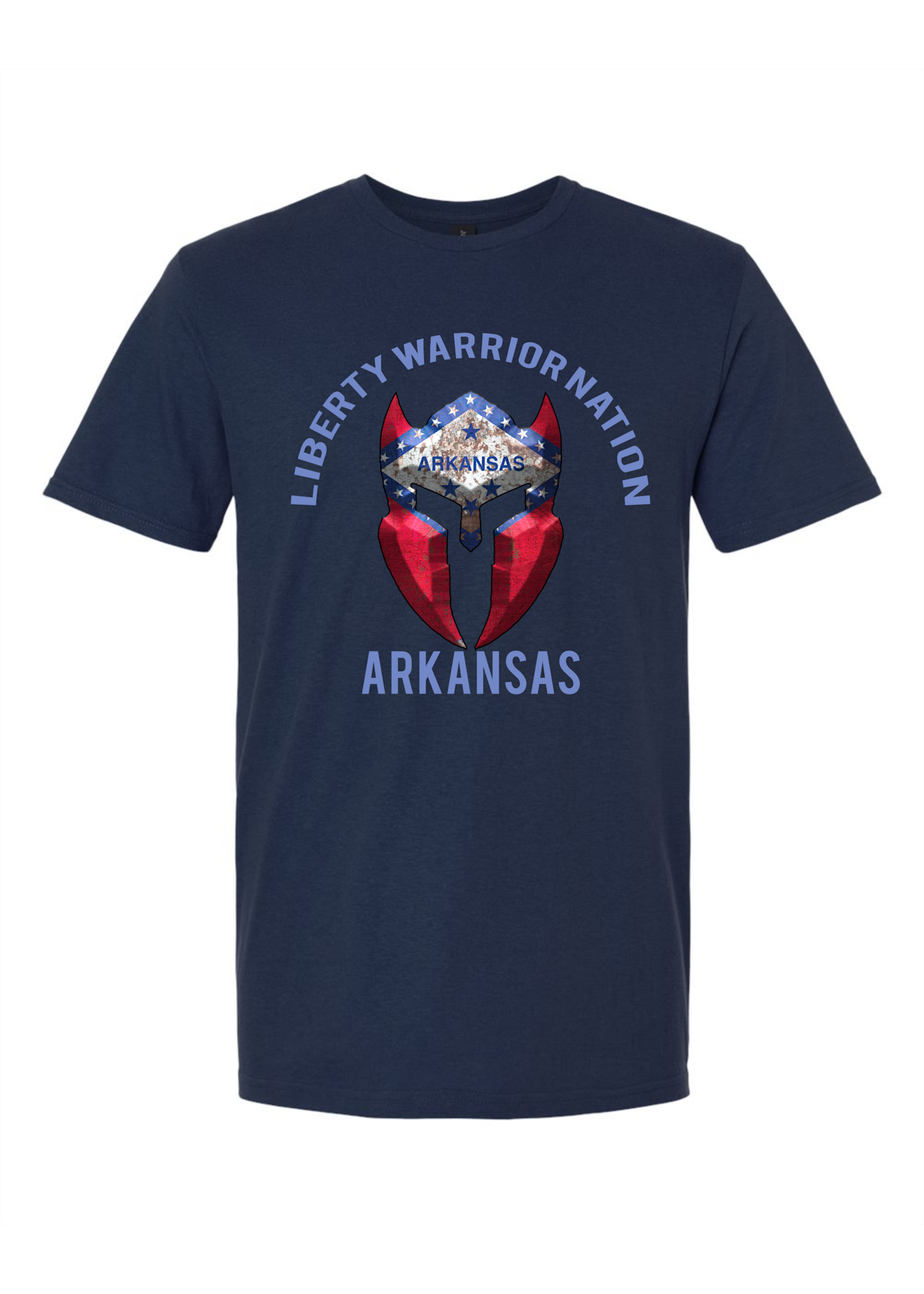 LWN Liberty Warrior Nation Arkansas v2 with Text Shirt