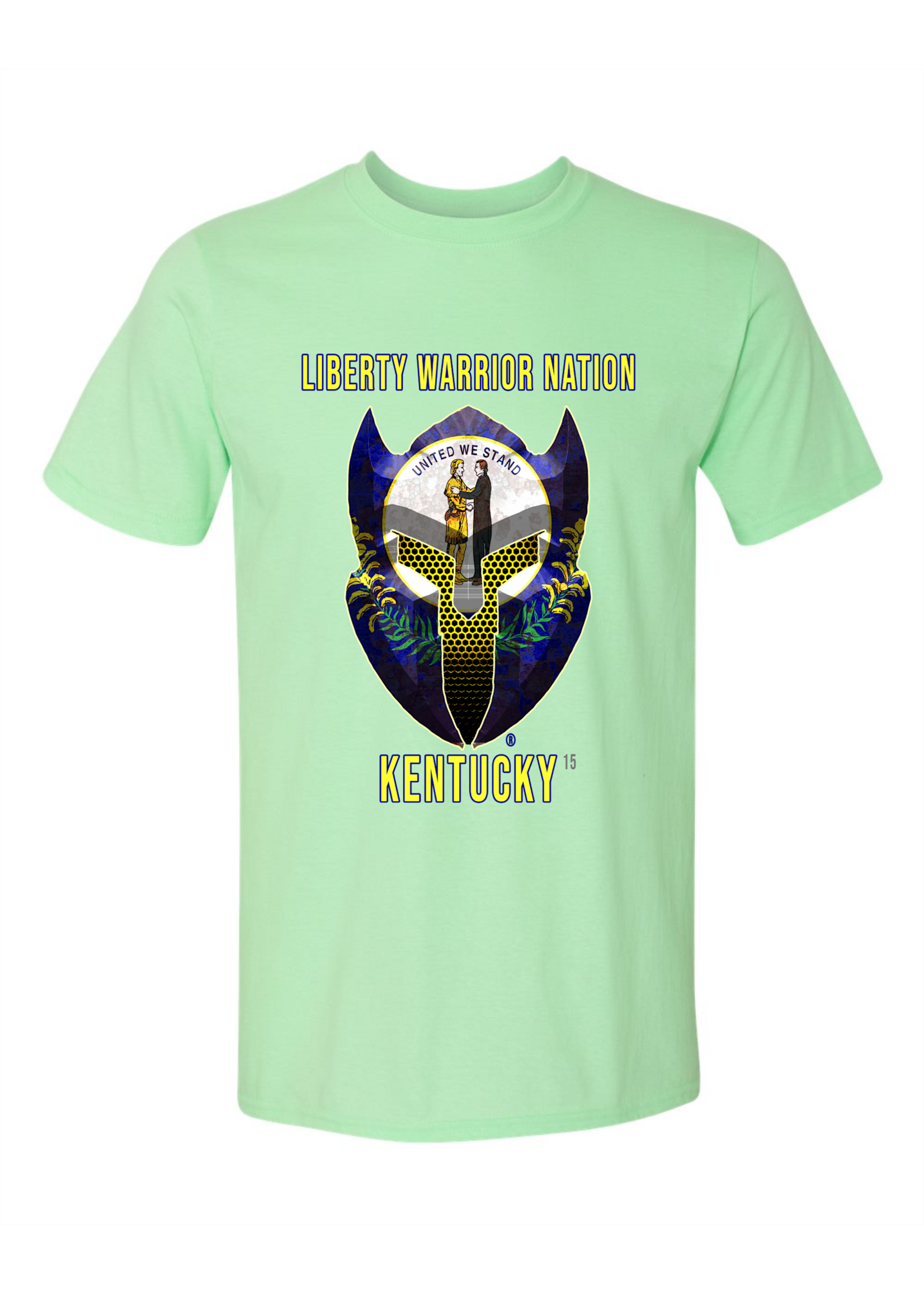 LWN Liberty Warrior Nation Kentucky with Text Shirt