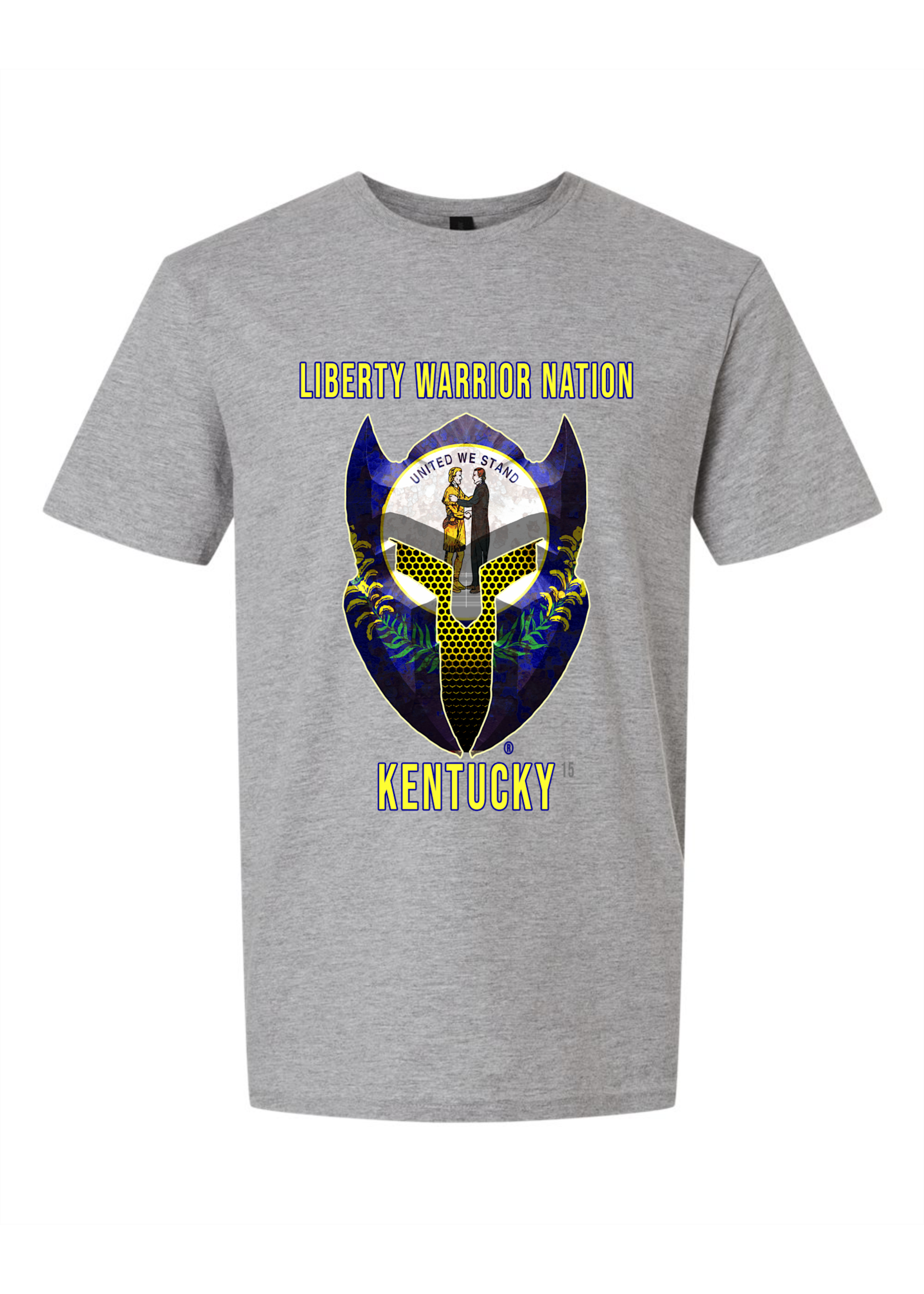 LWN Liberty Warrior Nation Kentucky with Text Shirt