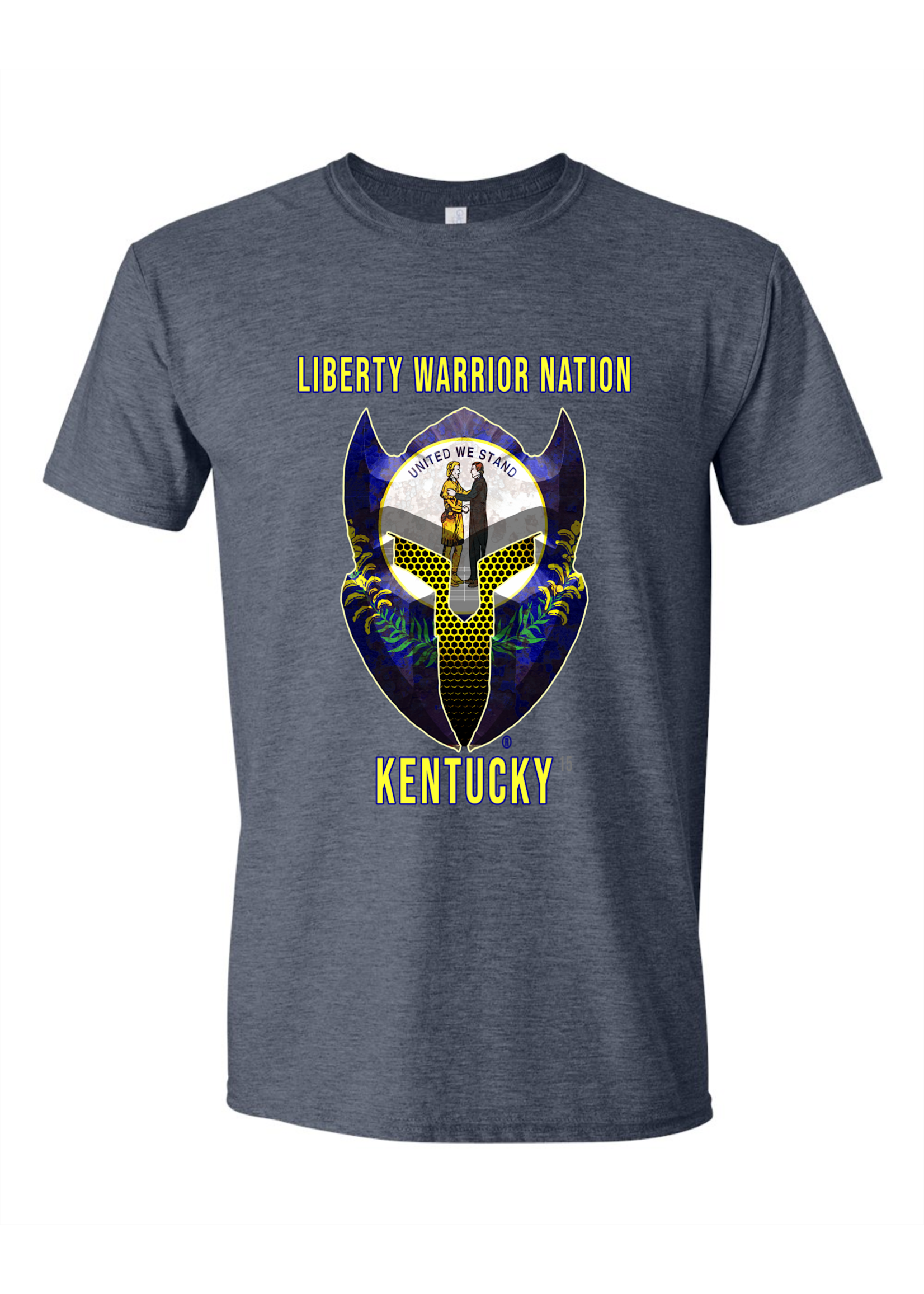LWN Liberty Warrior Nation Kentucky with Text Shirt