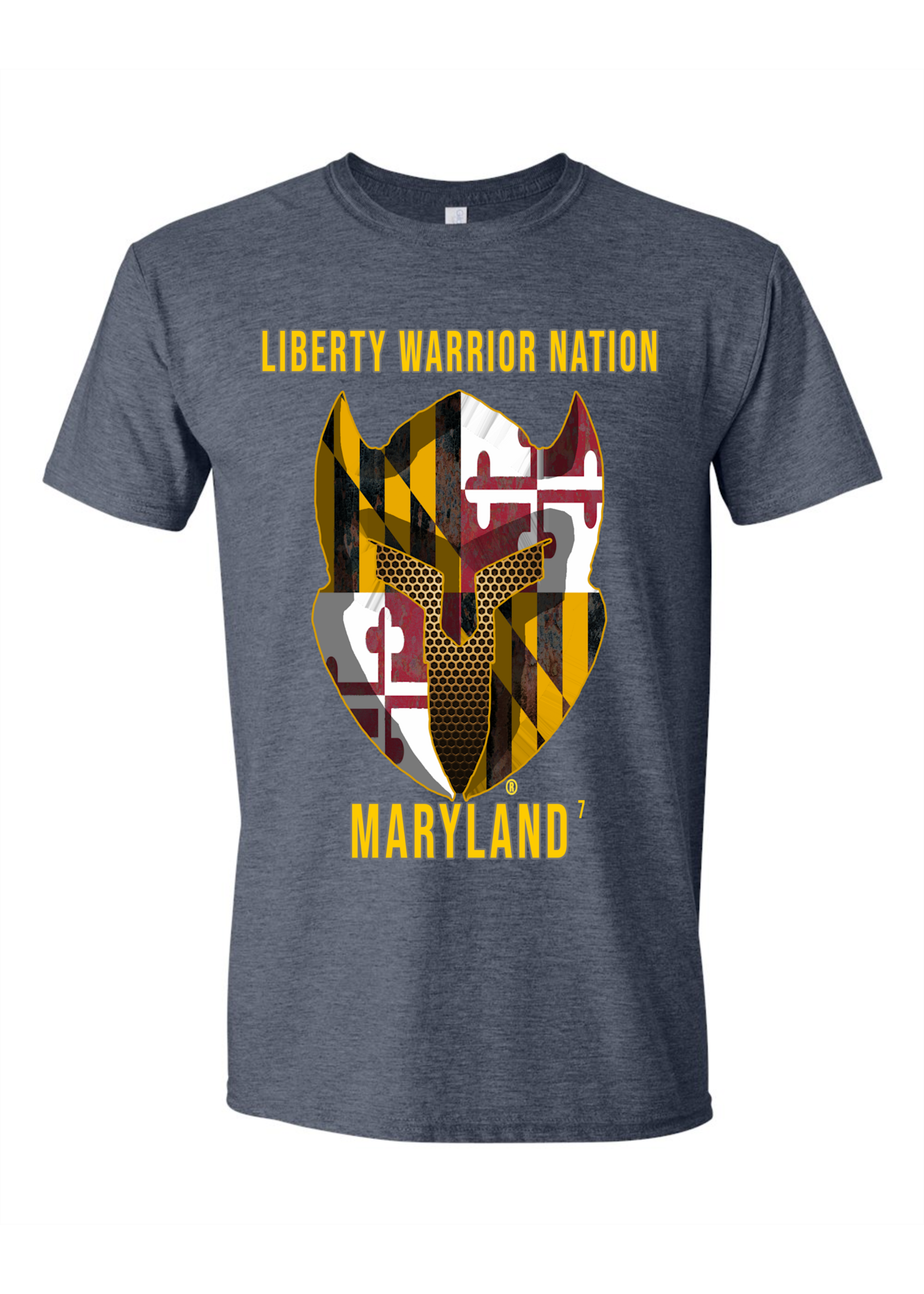 LWN Liberty Warrior Nation Maryland with Text Shirt