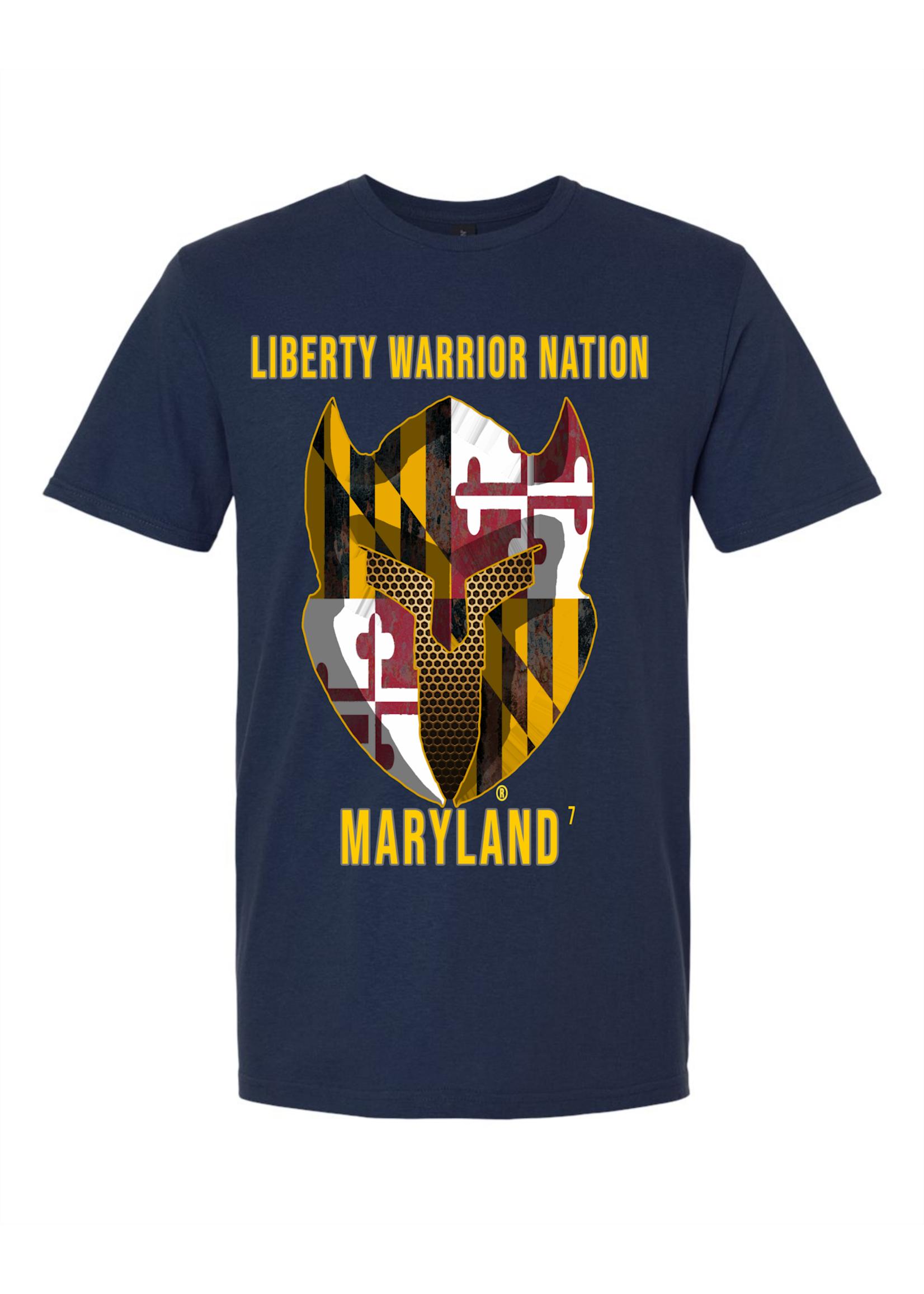 LWN Liberty Warrior Nation Maryland with Text Shirt