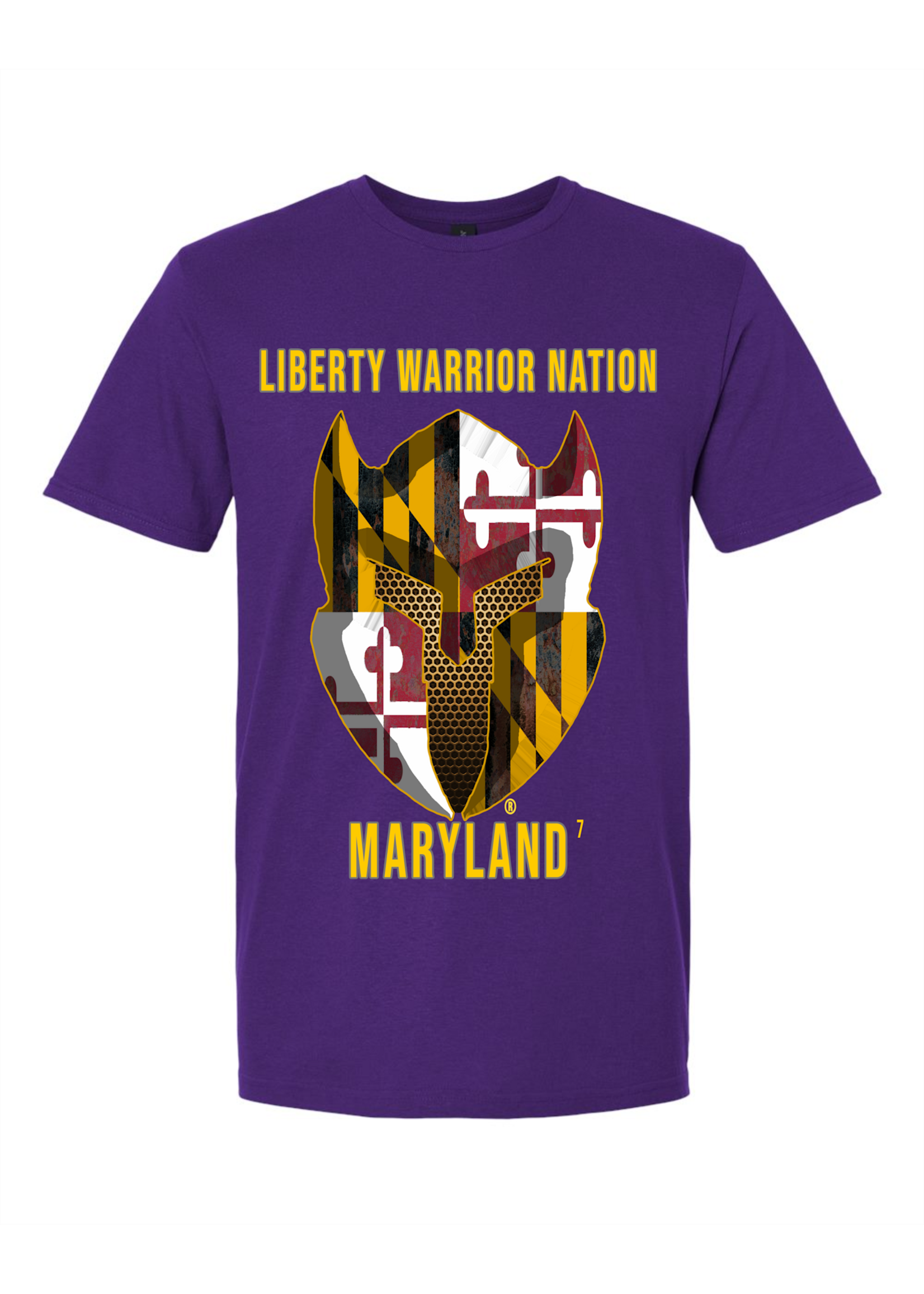 LWN Liberty Warrior Nation Maryland with Text Shirt