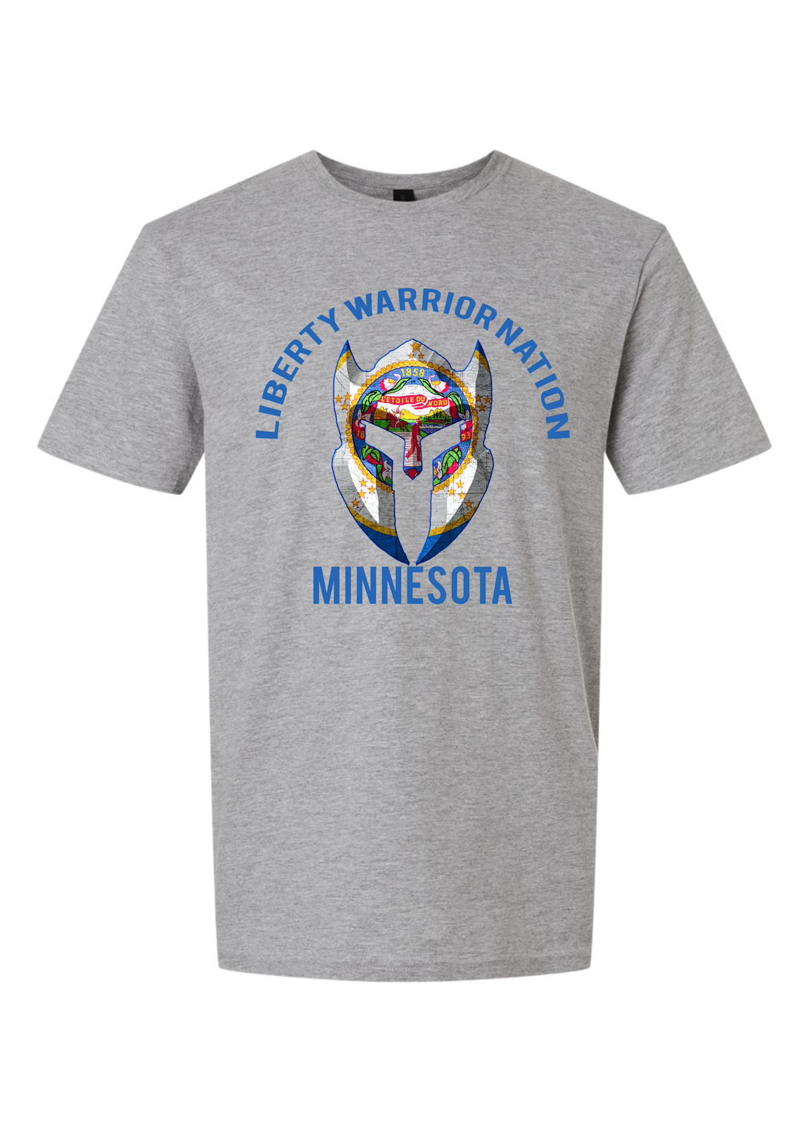 LWN Liberty Warrior Nation Minnesota v2 with Text Shirt