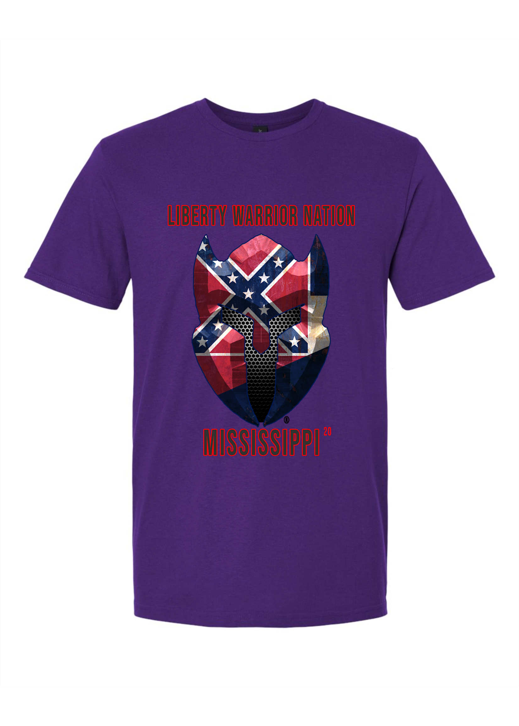LWN Liberty Warrior Nation Mississippi with Text Shirt