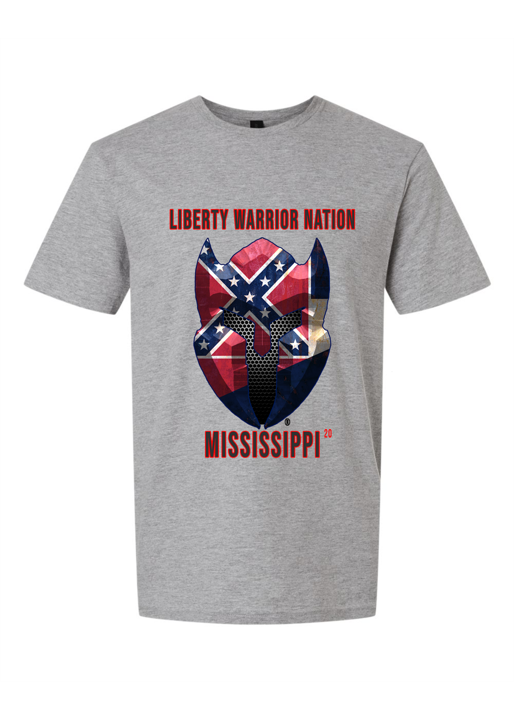 LWN Liberty Warrior Nation Mississippi with Text Shirt