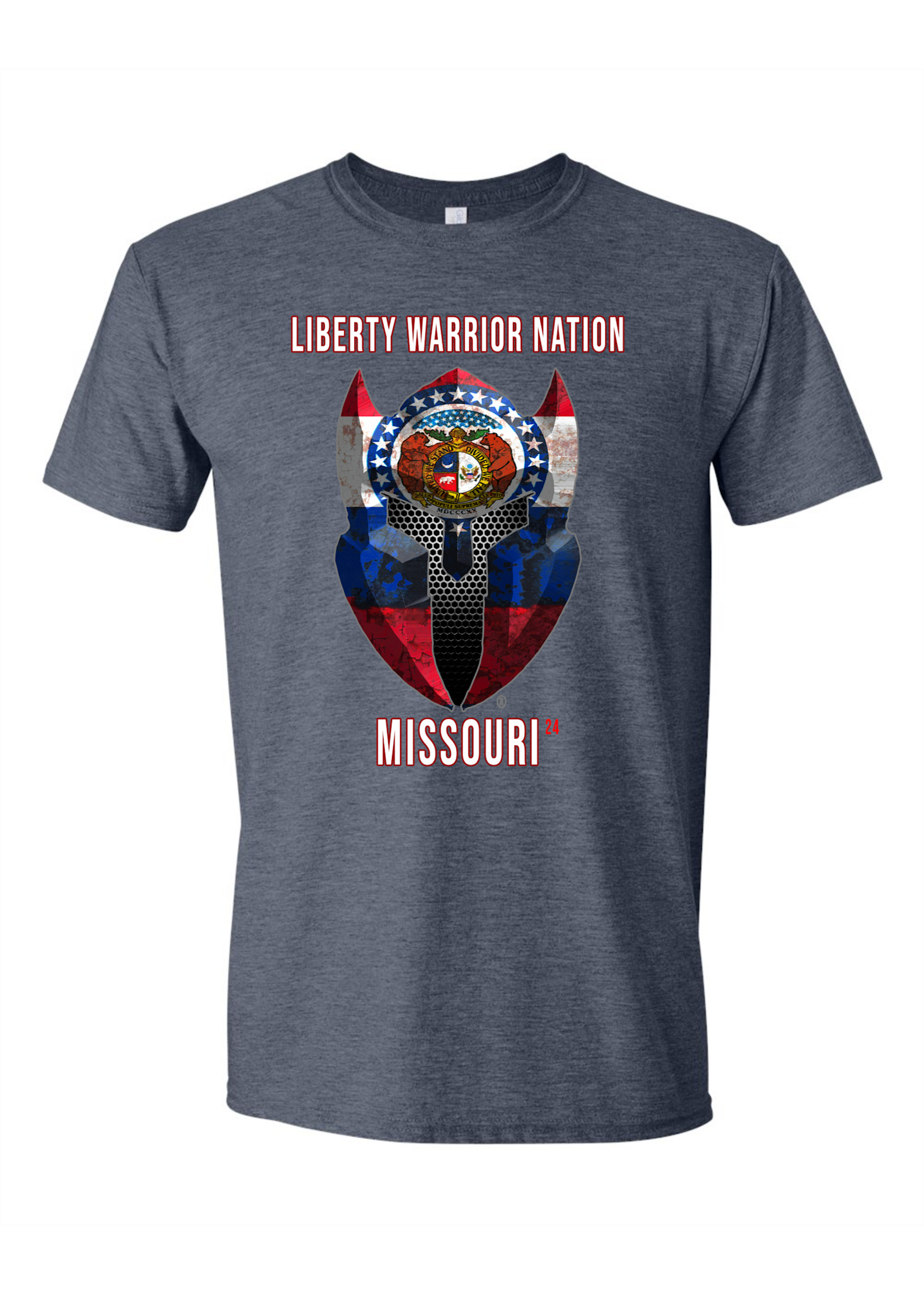 LWN Liberty Warrior Nation Missouri with Text Shirt